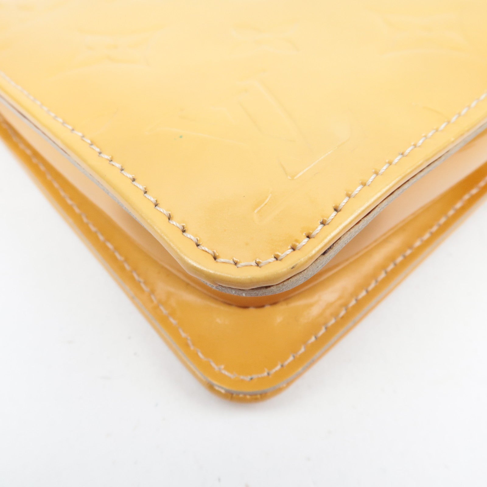 Louis Vuitton Monogram Vernis Lexington Handbag Beige M91010 VI1929 *Dust bag