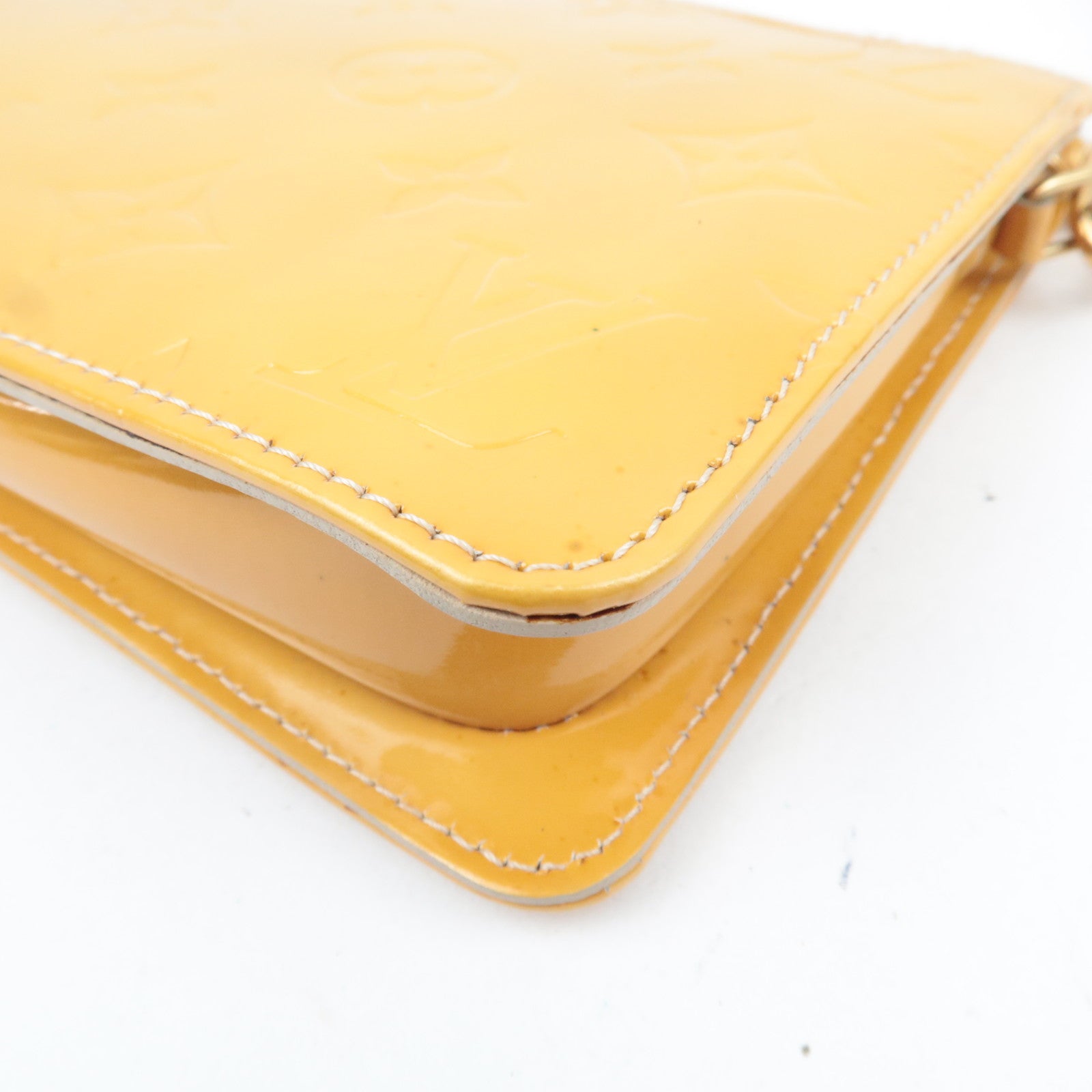 Louis Vuitton Monogram Vernis Lexington Handbag Beige M91010 VI1929 *Dust bag