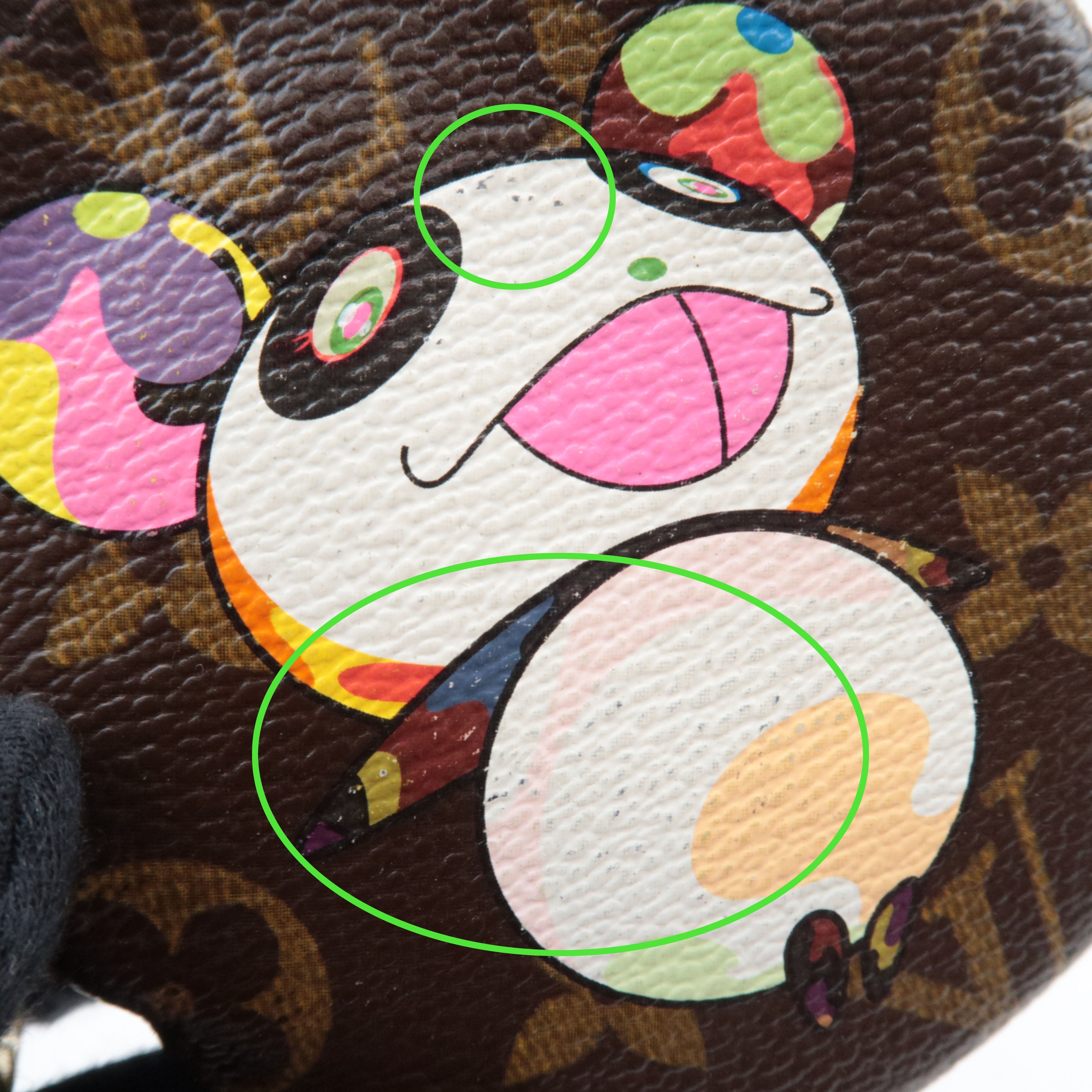 Louis Vuitton Murakami Panda Porte Monnaie Rond Coin Case M61928 CT0094