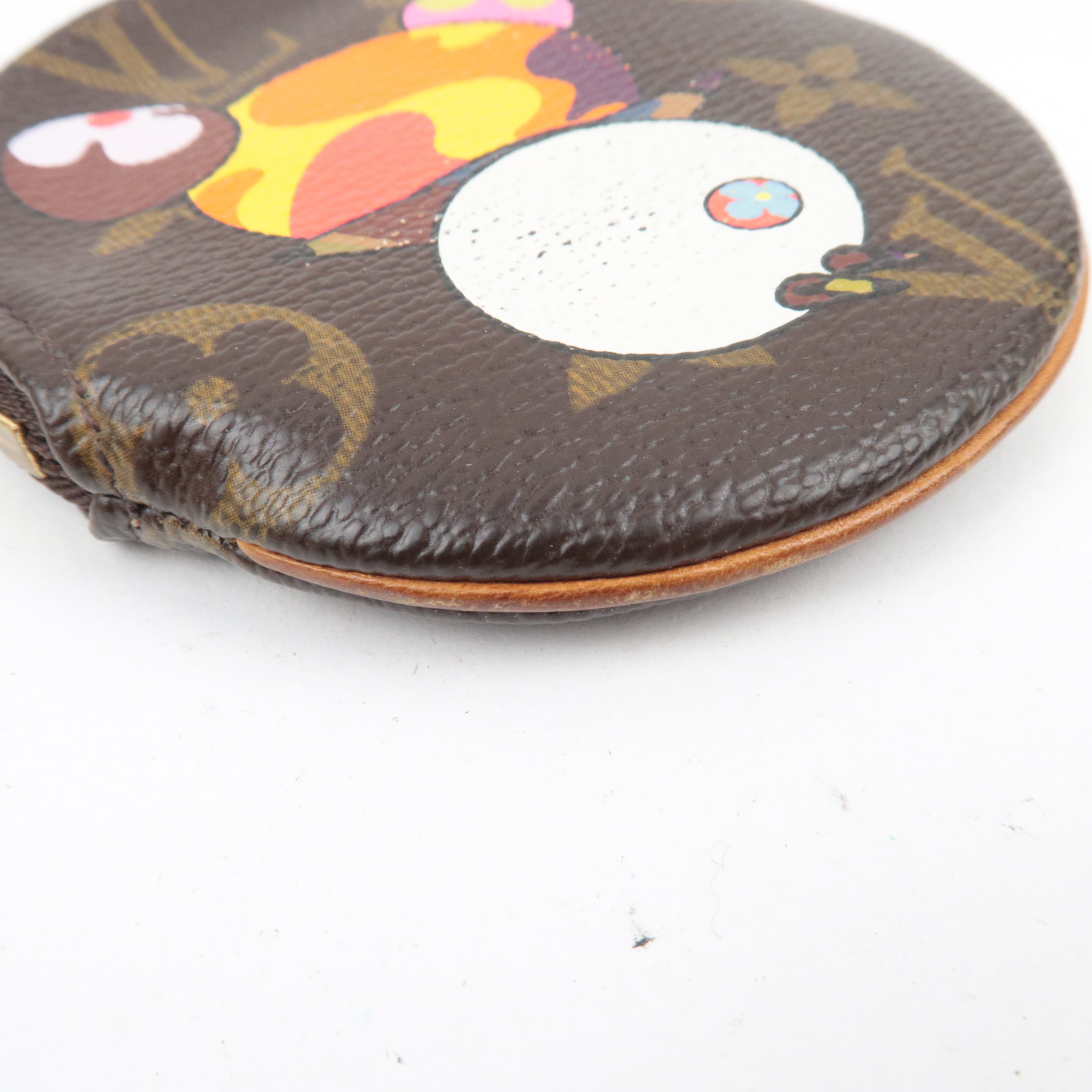 Louis Vuitton Murakami Panda Porte Monnaie Rond Coin Case M61928 CT0094