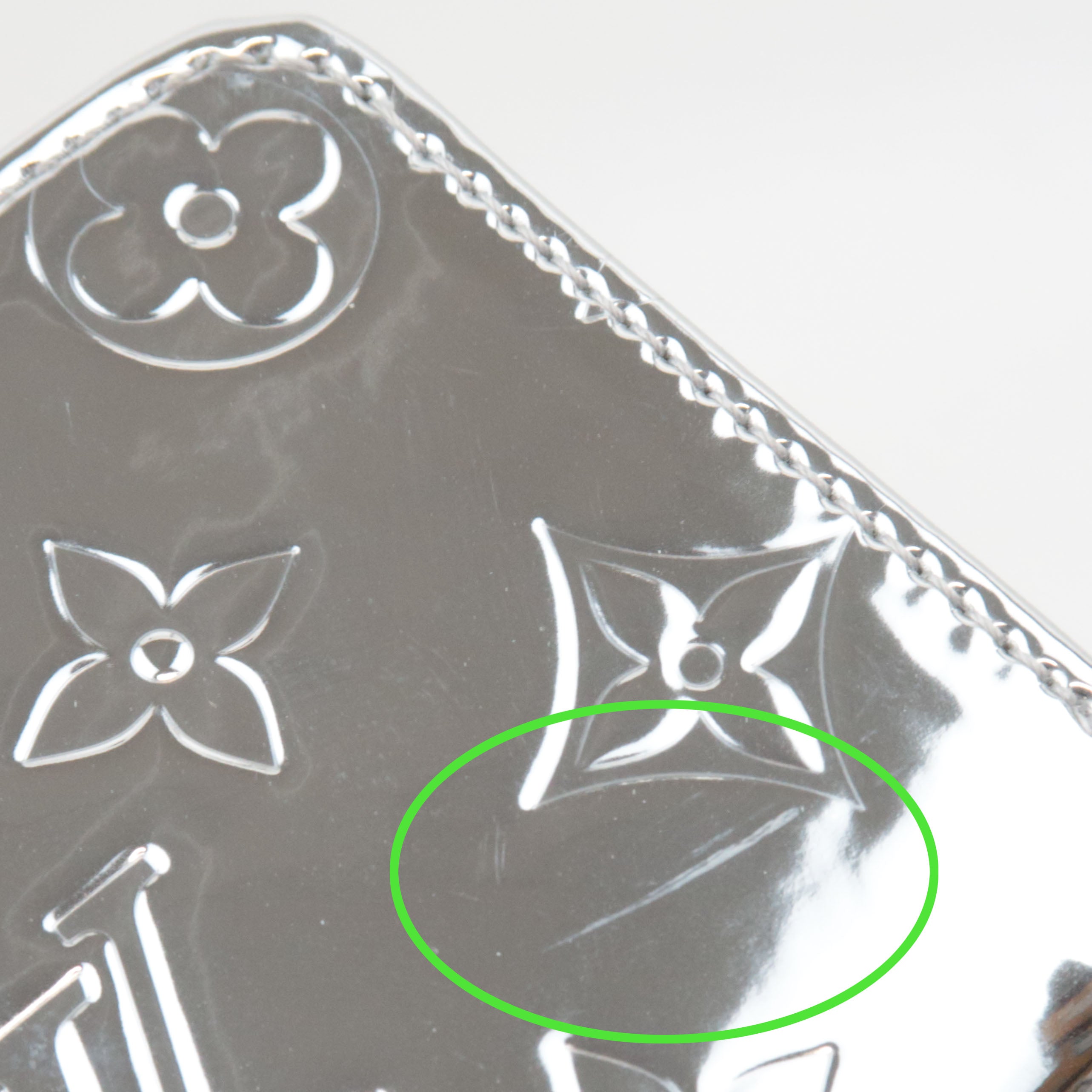 Louis Vuitton Monogram Miroir Zippy Coin Purse Arjun M12673 RFID