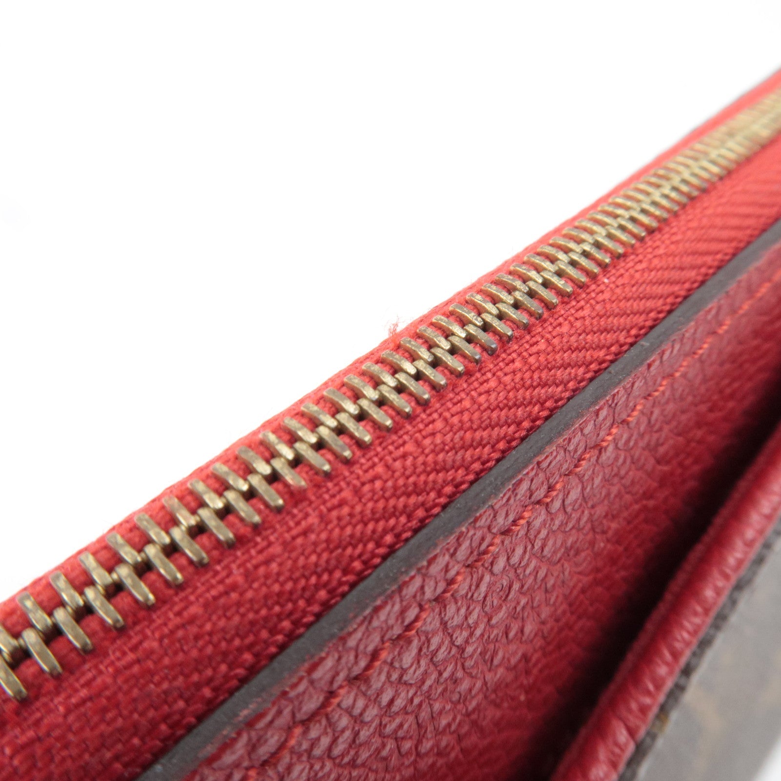 Louis Vuitton Monogram Pallas Clutch Shoulder Bag Cerise M41638 GI4156 *Dust bag, Strap