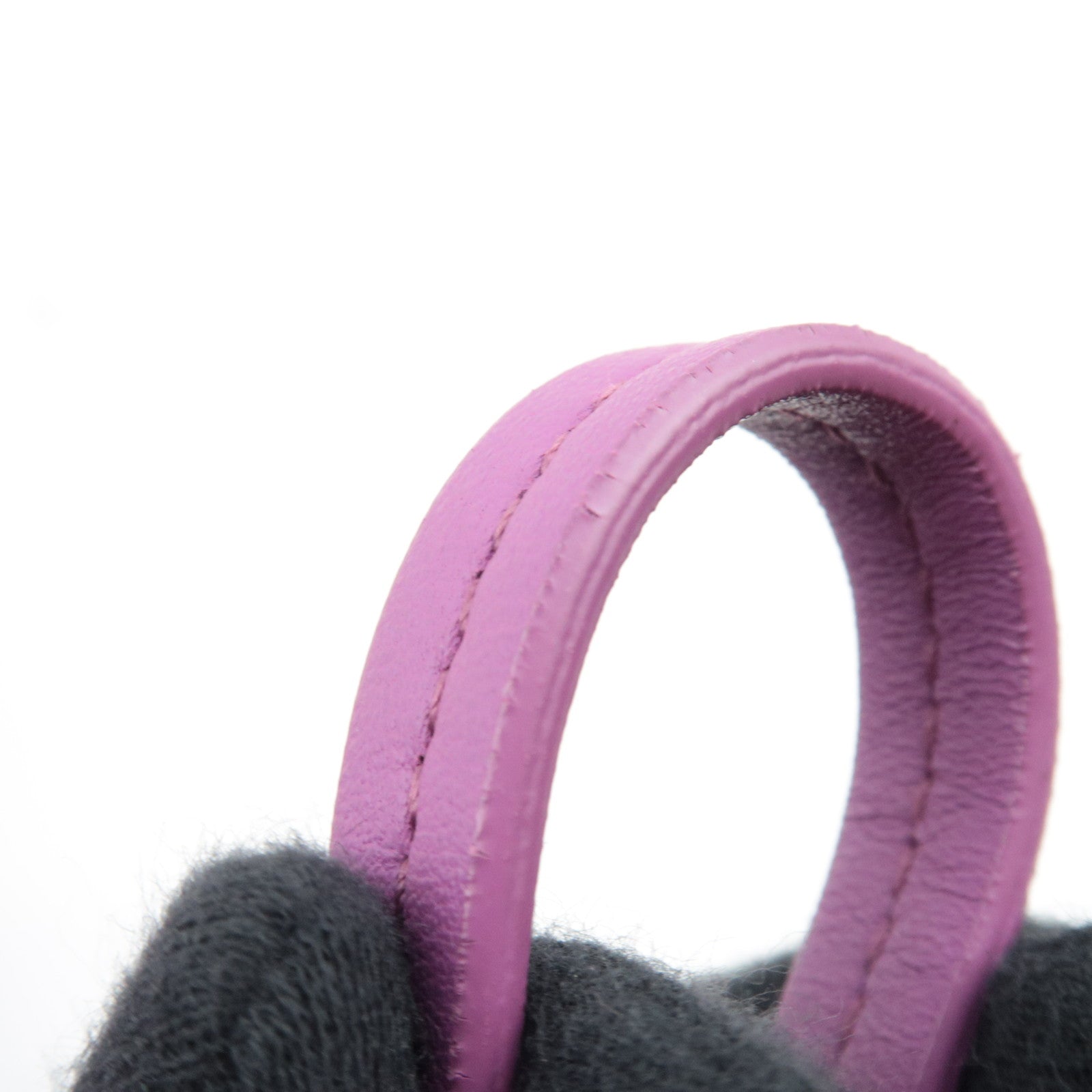 BOTTEGA VENETA Intrecciato Shoulder Bag Leather Purple *Dust bag, Mirror