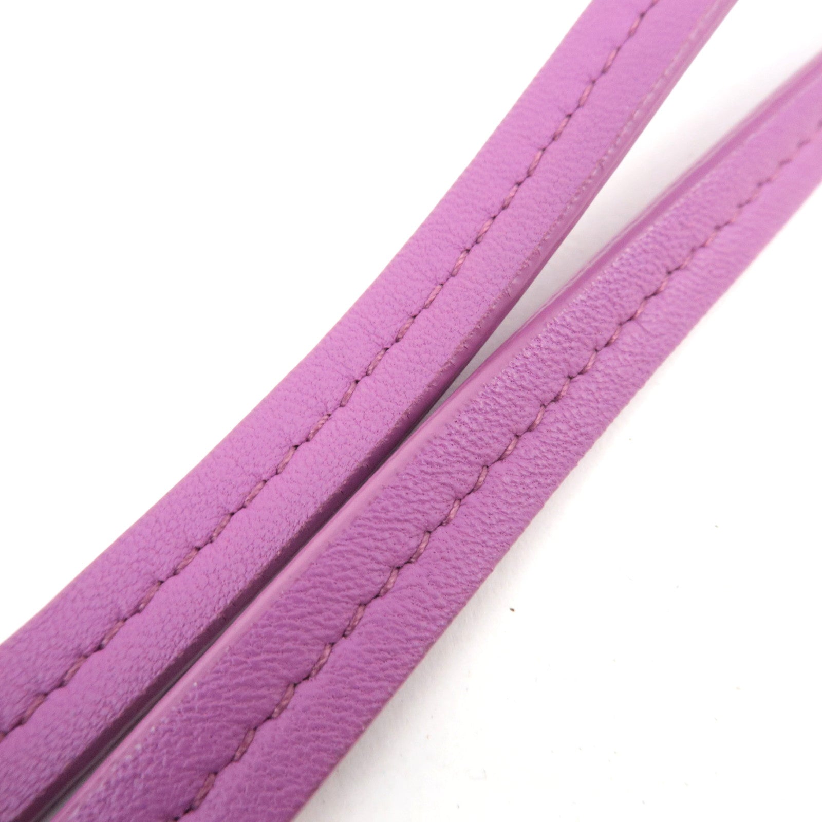 BOTTEGA VENETA Intrecciato Shoulder Bag Leather Purple *Dust bag, Mirror