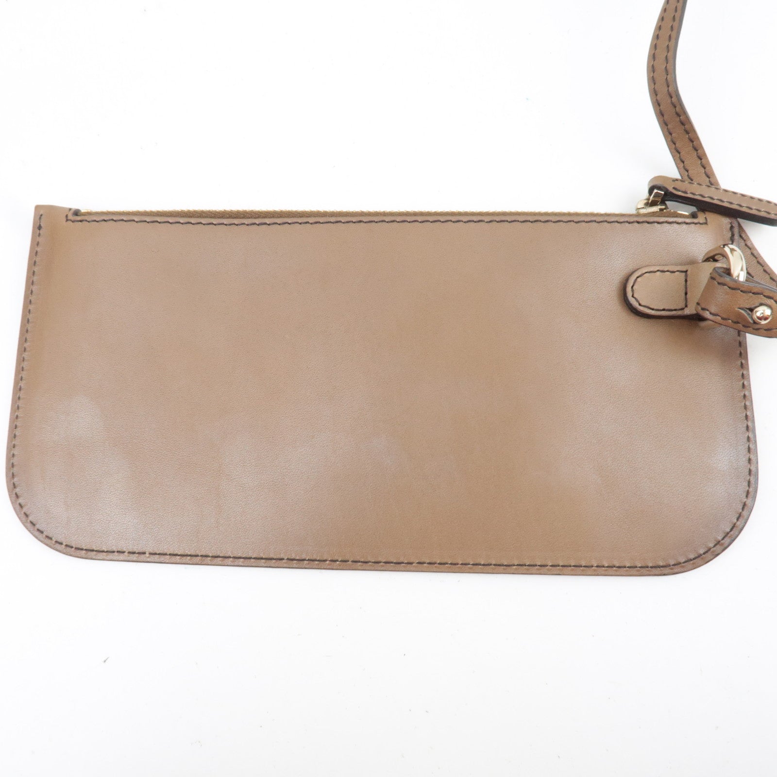 GUCCI Tote Bag GG Canvas Leather Beige Brown 269878 *Dust bag, Pouch