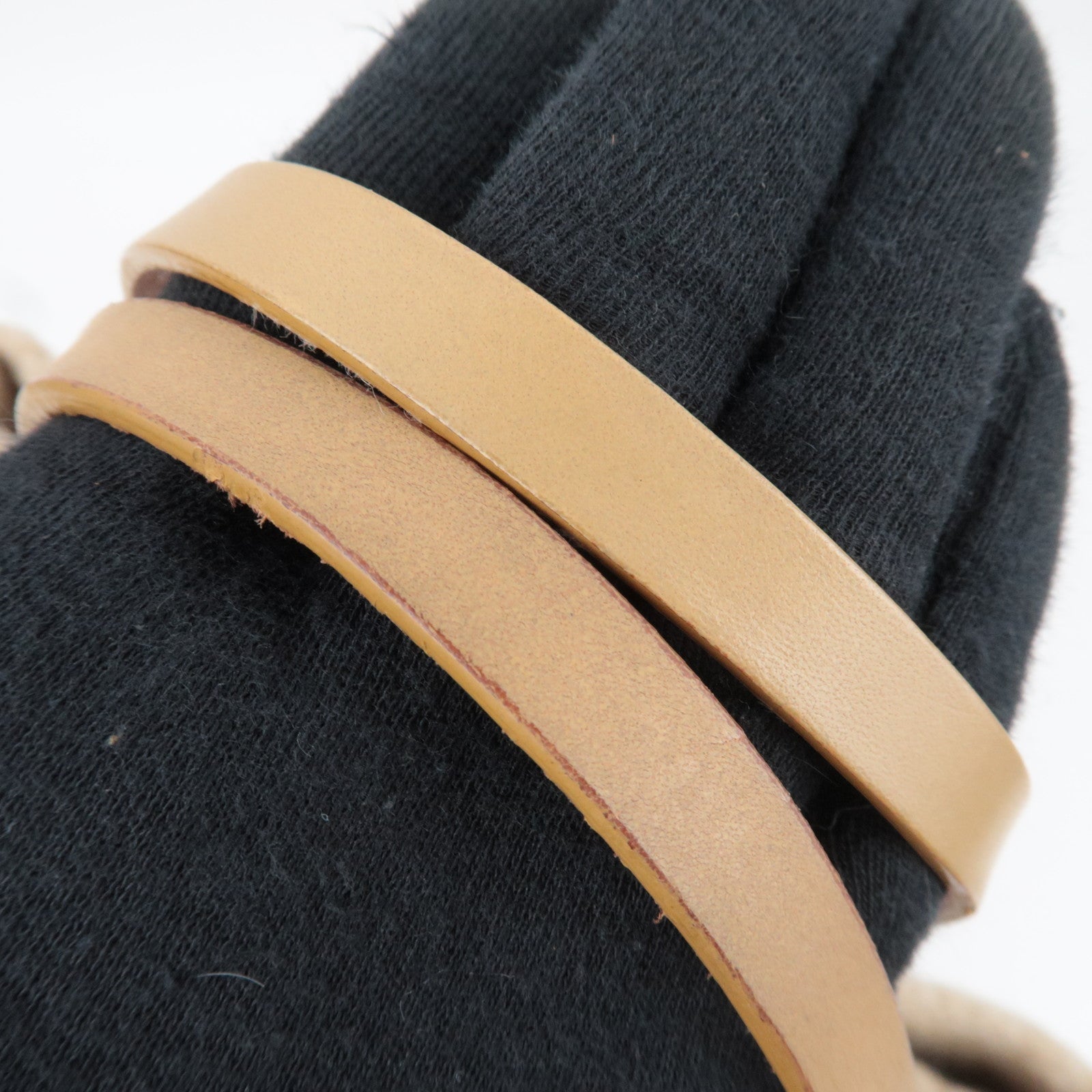 FENDI Zucca Wool Leather Tote Bag Beige *Dust bag