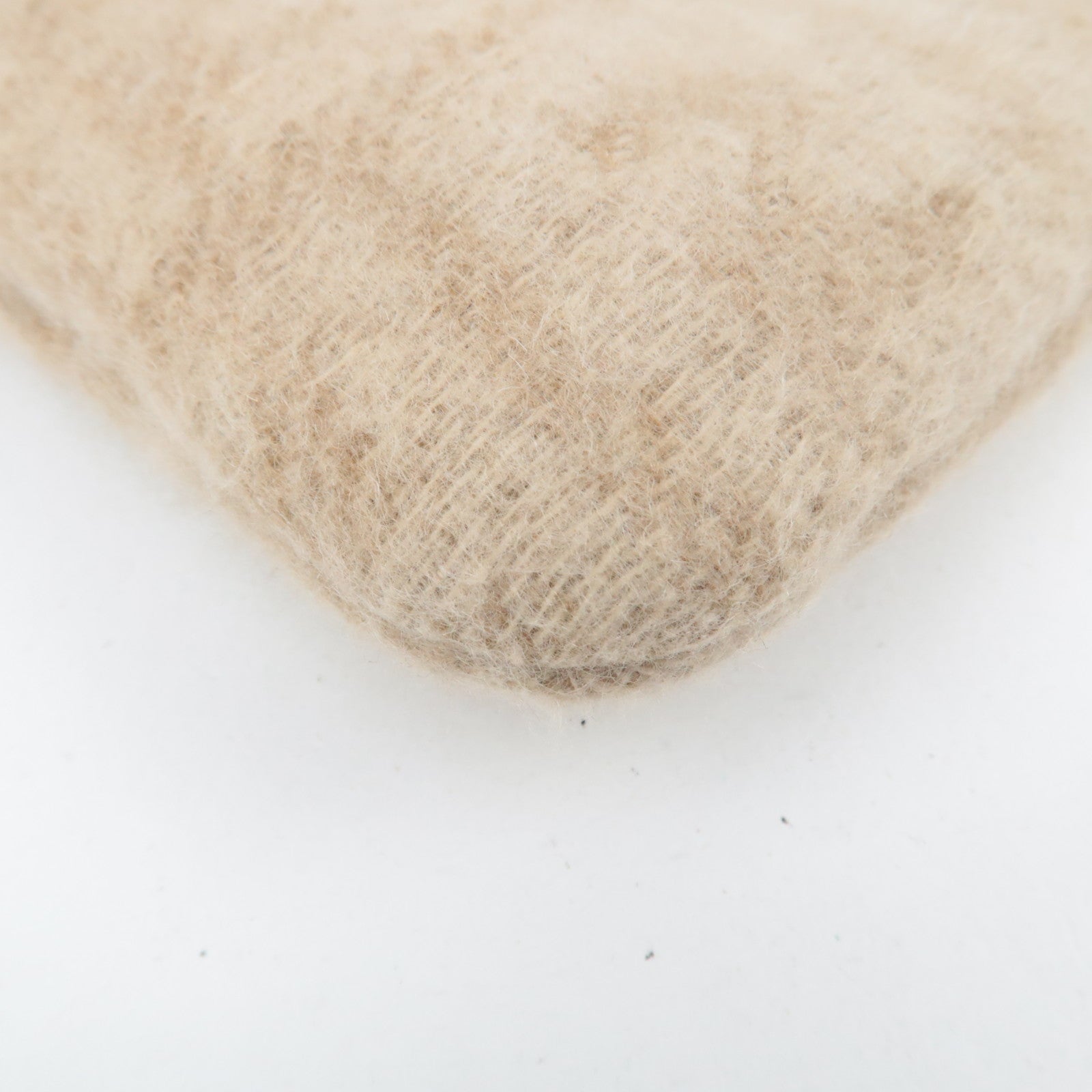 FENDI Zucca Wool Leather Tote Bag Beige *Dust bag