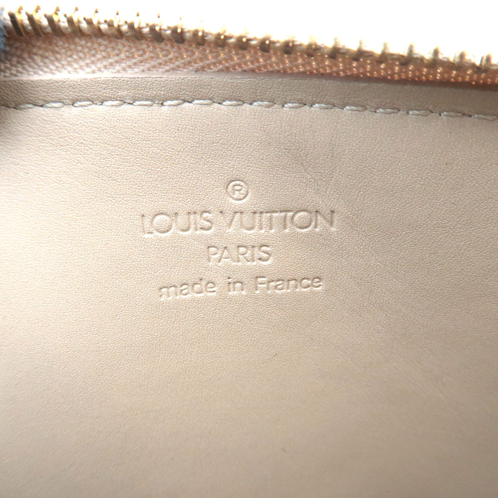 Louis Vuitton Monogram Vernis Lexington Old Model Handbag Beige M91010 TH0968