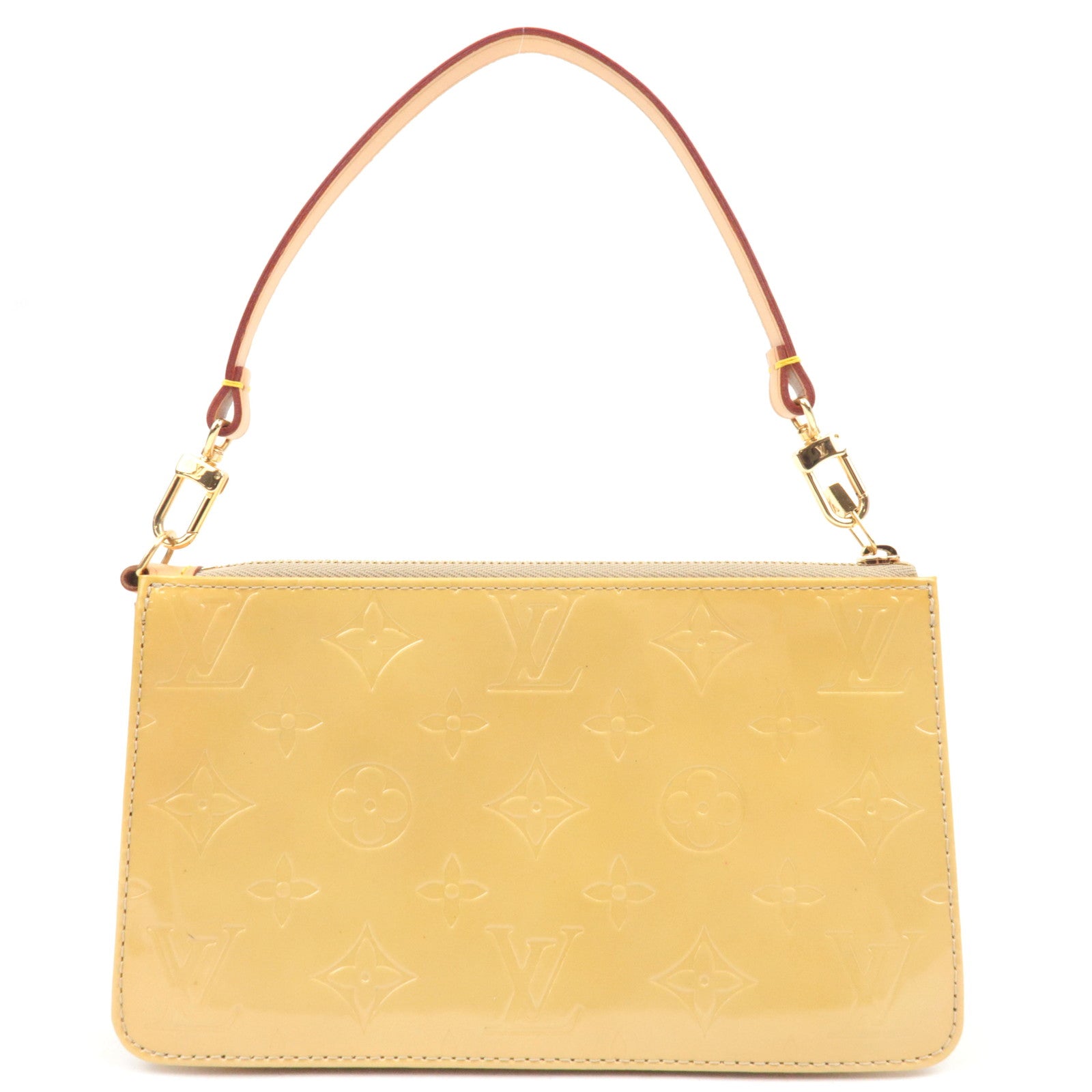 Louis Vuitton Monogram Vernis Lexington Old Model Handbag Beige M91010 TH0968