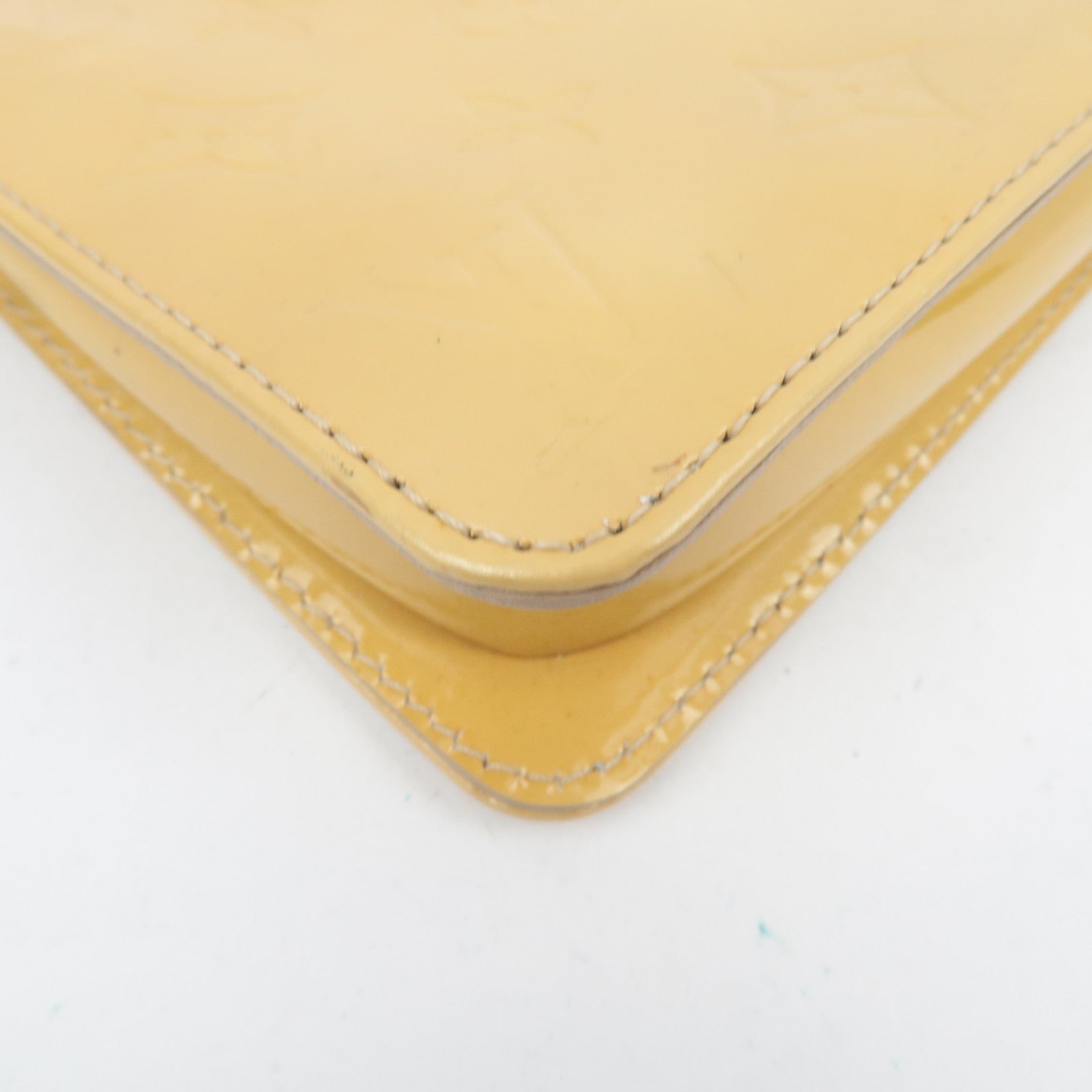 Louis Vuitton Monogram Vernis Lexington Old Model Handbag Beige M91010 TH0968