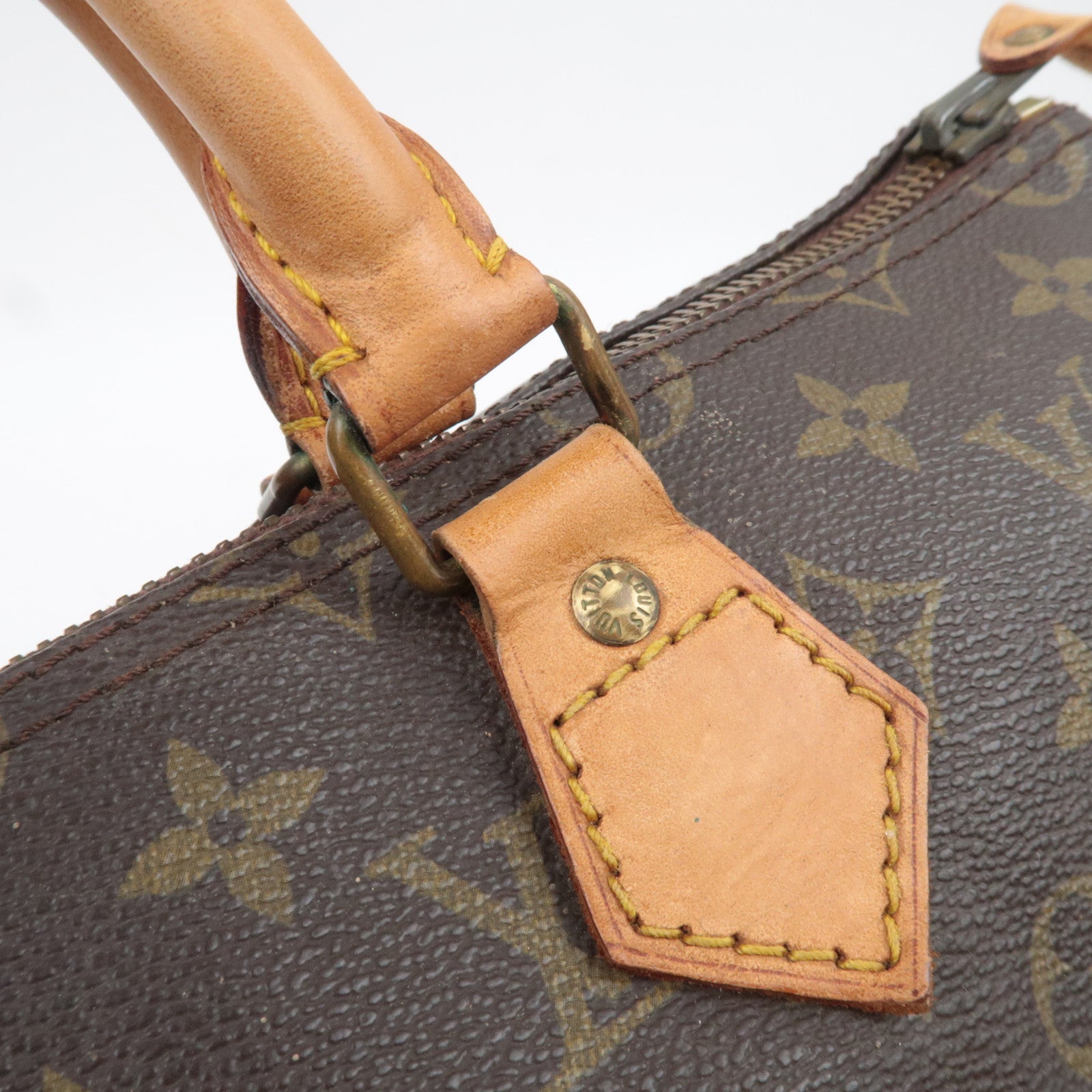 Louis Vuitton Monogram Speedy 35 Handbag M41524 833SA