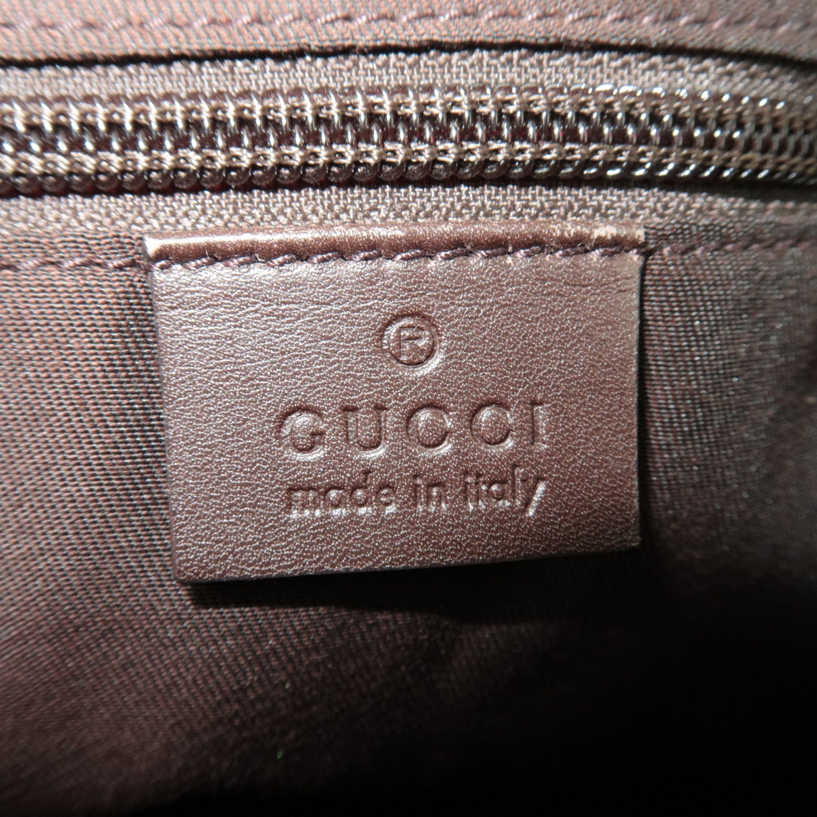 GUCCI Shoulder Bag GG Canvas Leather Beige Brown 145857 *Dust bag