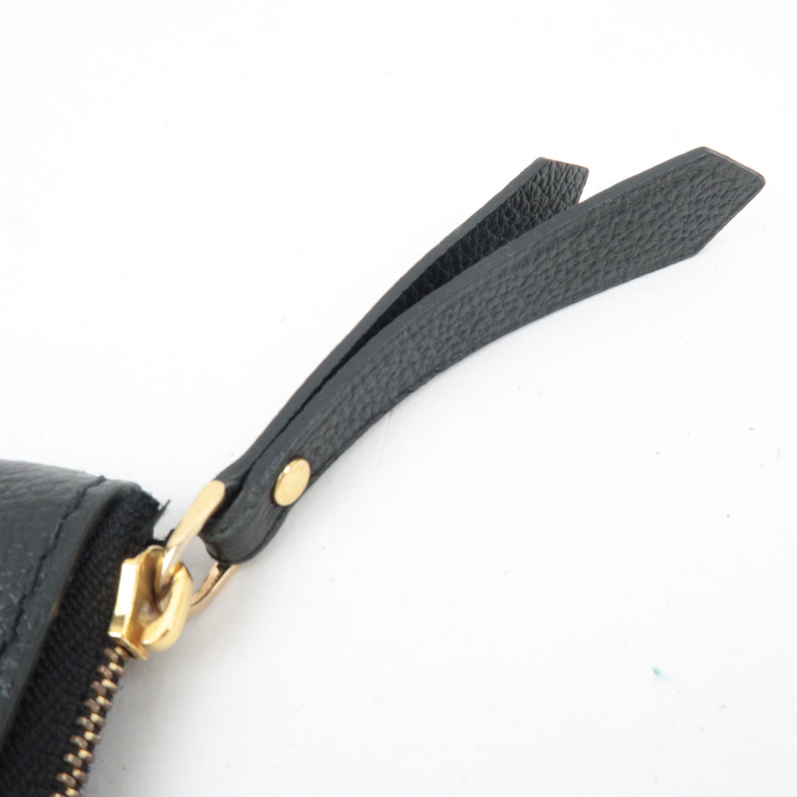 Louis Vuitton Monogram Macassar Daily Pouch Clutch Bag Noir M62048 TN0159 *Dust bag