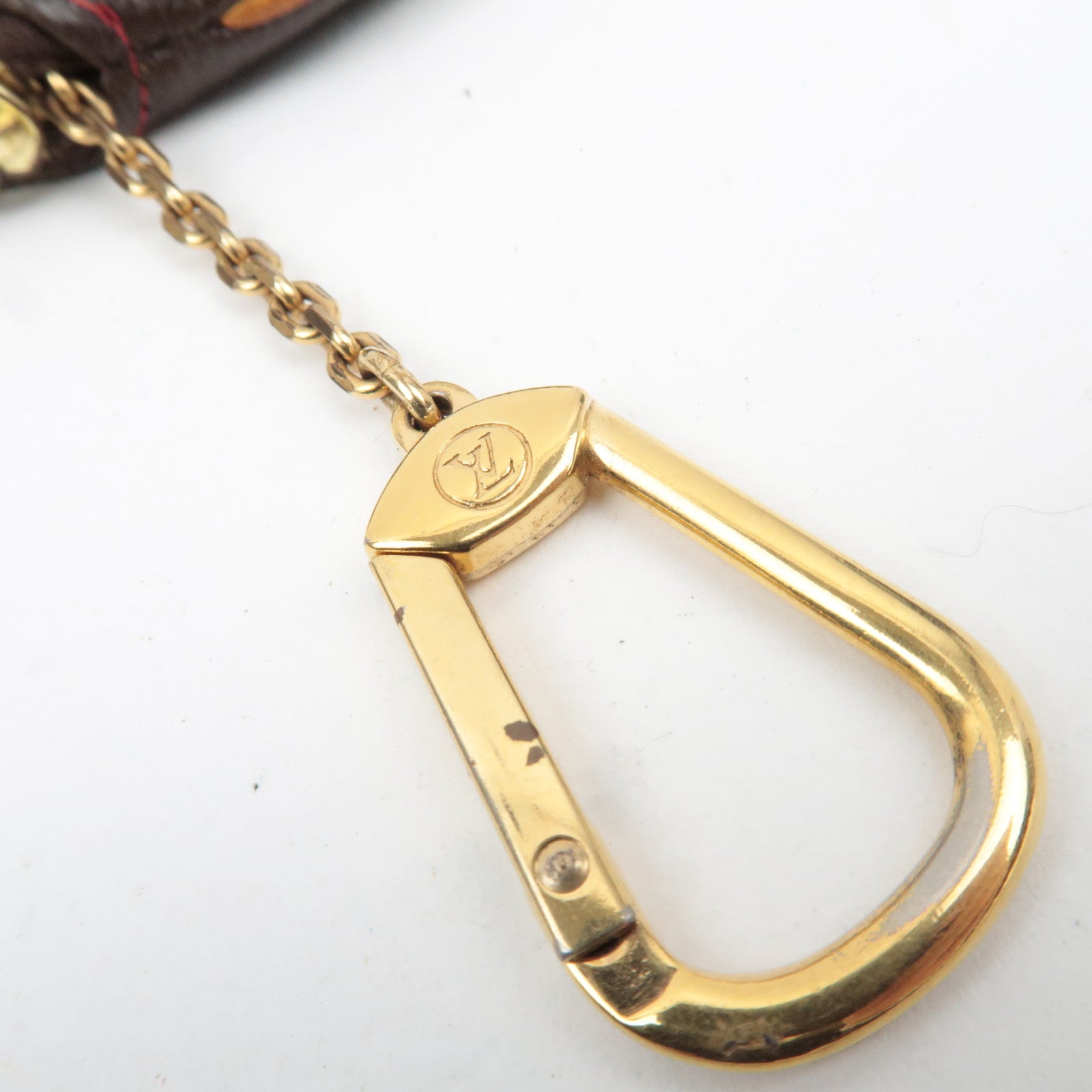 Louis Vuitton Monogram Cherry Porte Monnaie Rond Coin Case M95043 CT0015