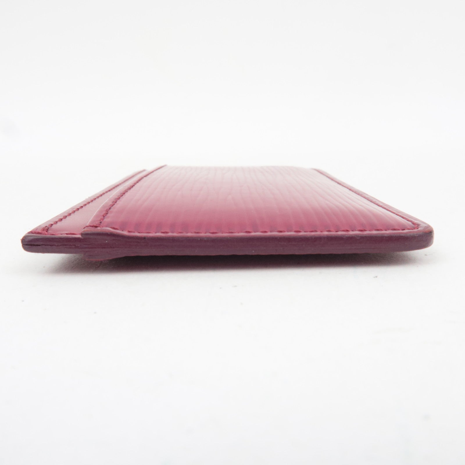 Louis Vuitton Epi Porte Cartes Simple Card Case Fuchsia M60327 CA0154 *Box, Dust bag