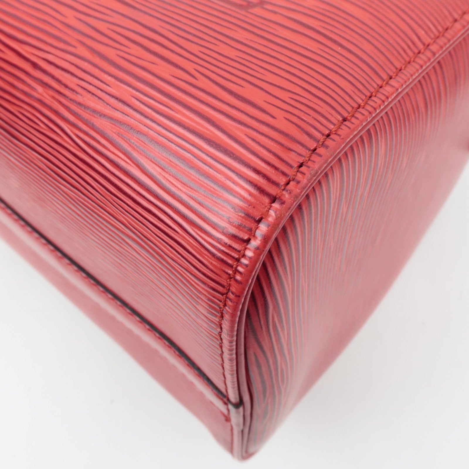 Louis Vuitton Epi Speedy 25 Handbag Castilian Red M43017 VI0964