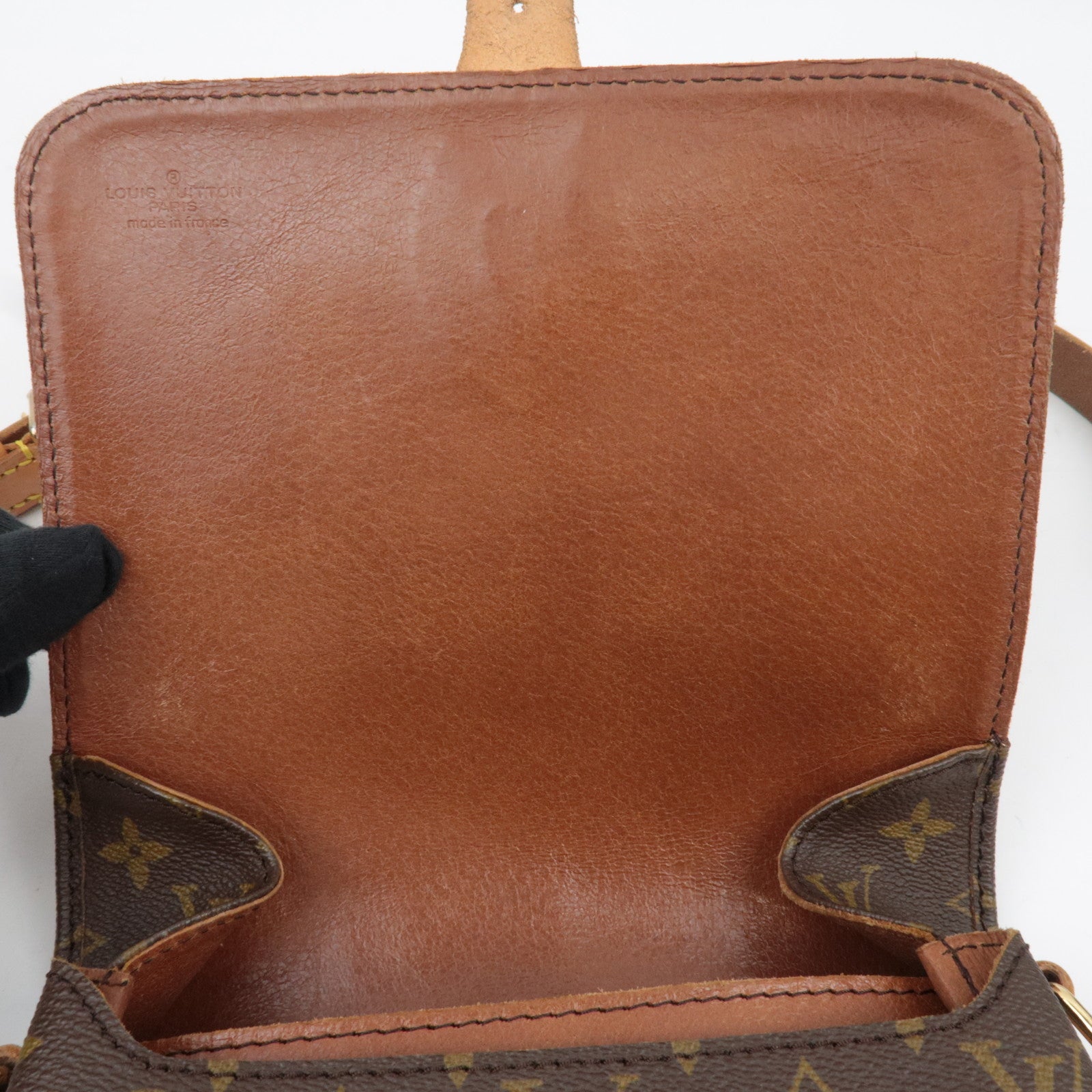 Louis Vuitton Monogram Cartouchiere MM Shoulder bag M51253