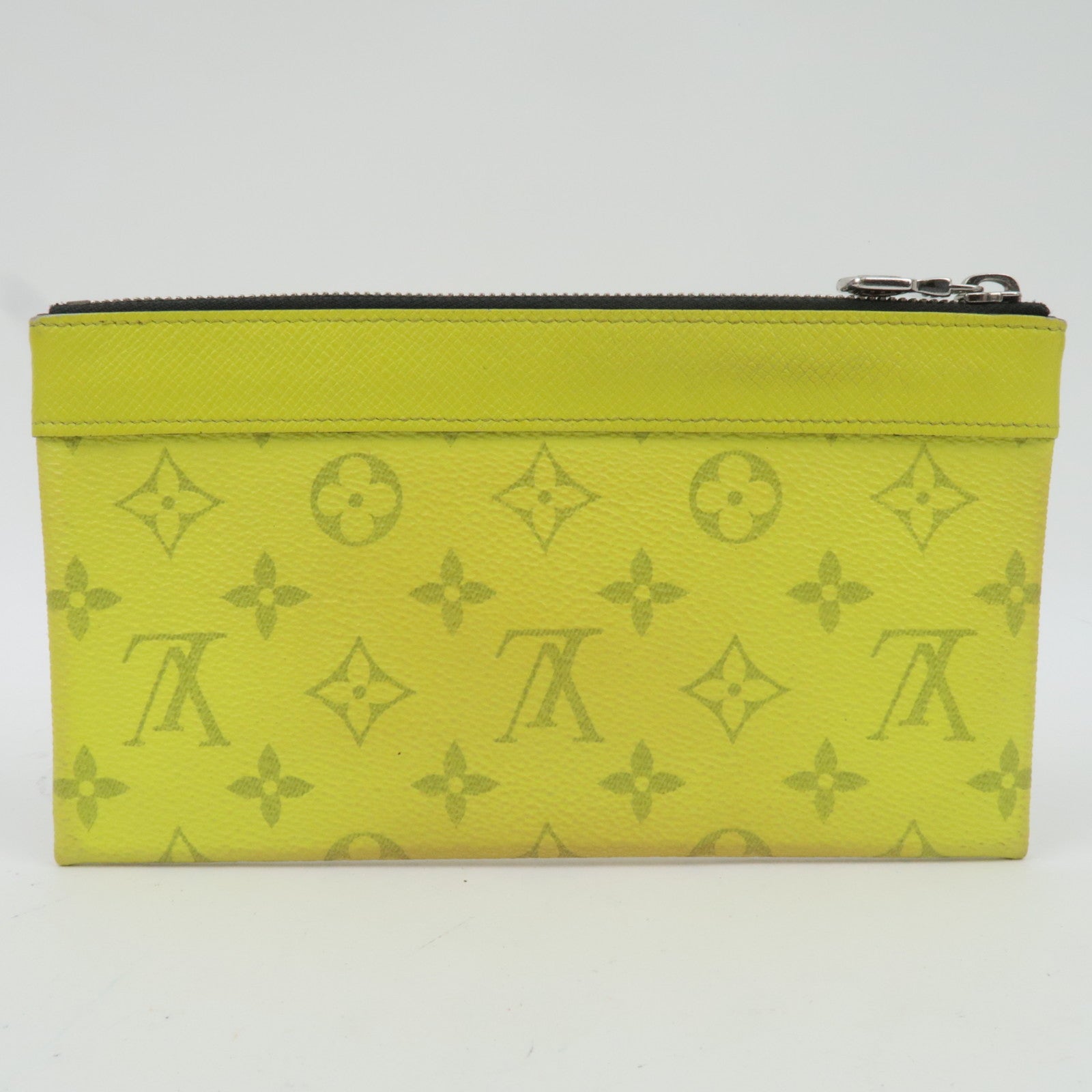 Louis Vuitton Taigarama Pochette Discovery PM Pouch Jaune M30581 SP1159