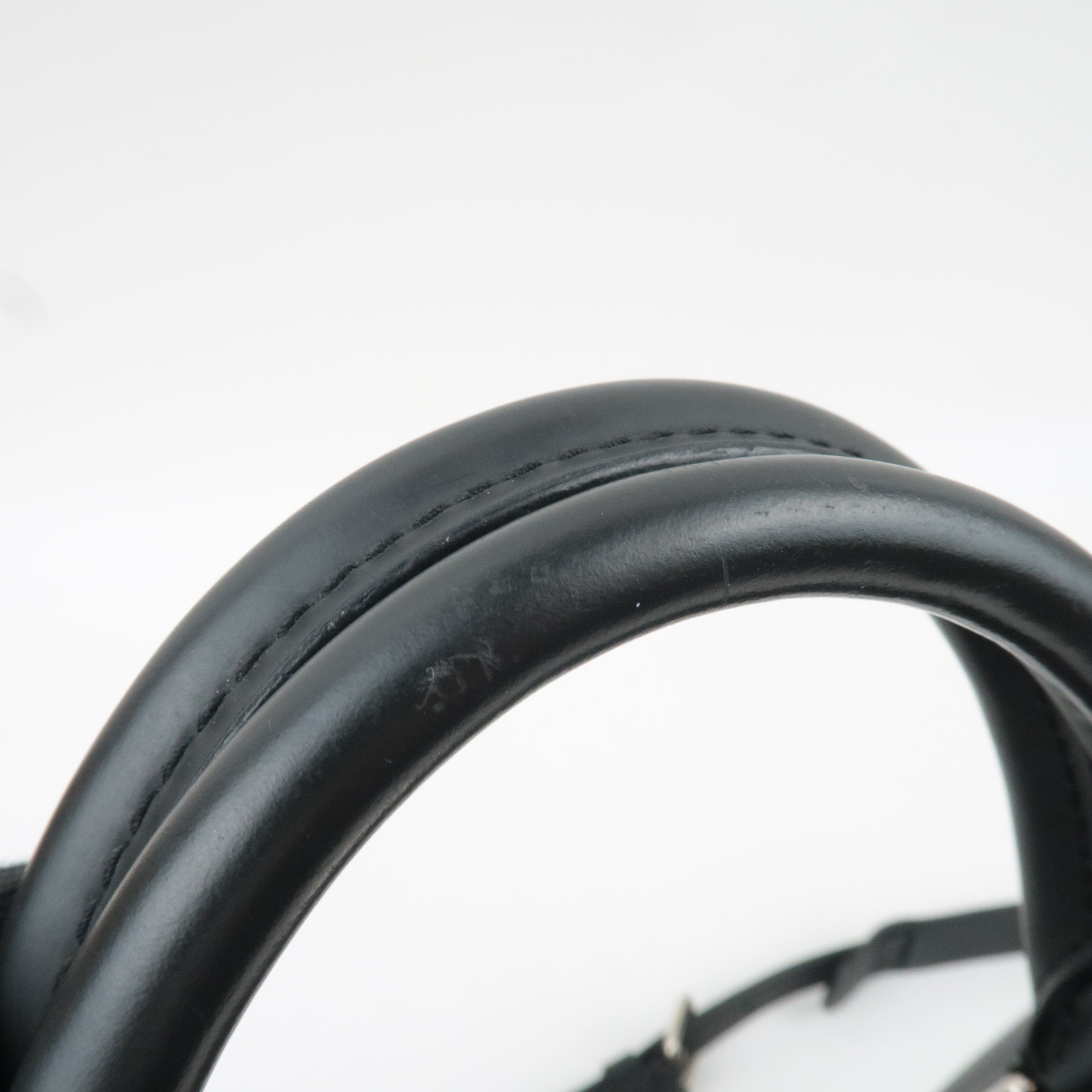 Louis Vuitton Monogram Macassar Porte Documents Jour 2Way Handbag M54019 CA4185 *Strap