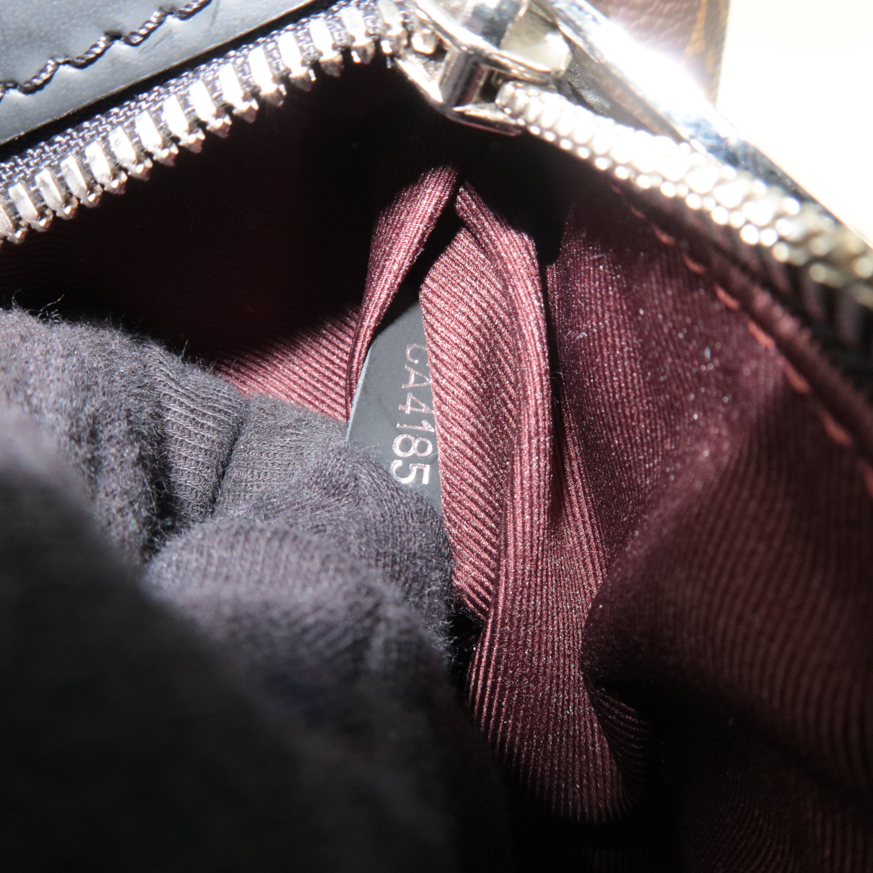 Louis Vuitton Monogram Macassar Porte Documents Jour 2Way Handbag M54019 CA4185 *Strap