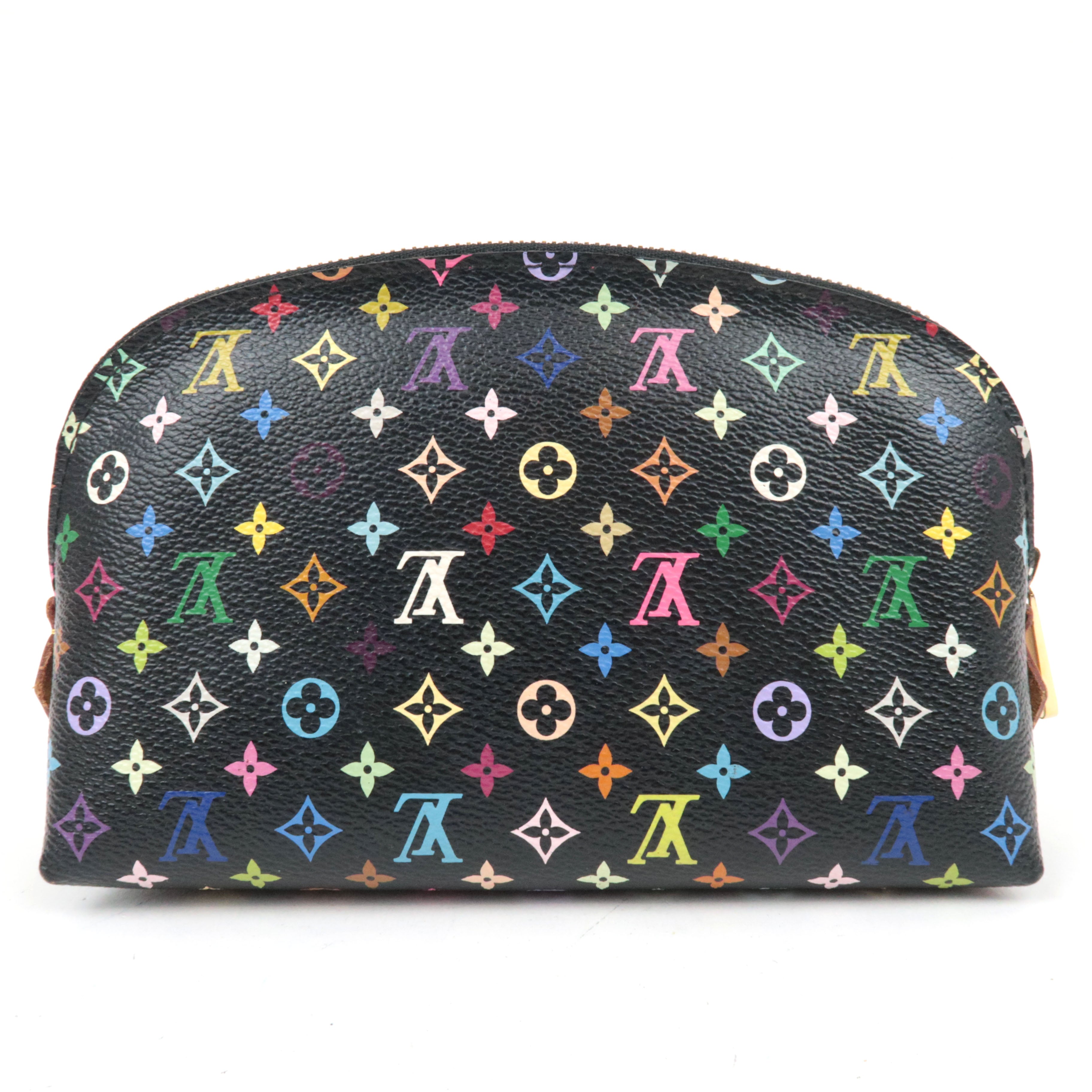 Louis Vuitton Monogram Multicolore Pochette Cosmetic Pouch Noir Grunard M47355 CA4121
