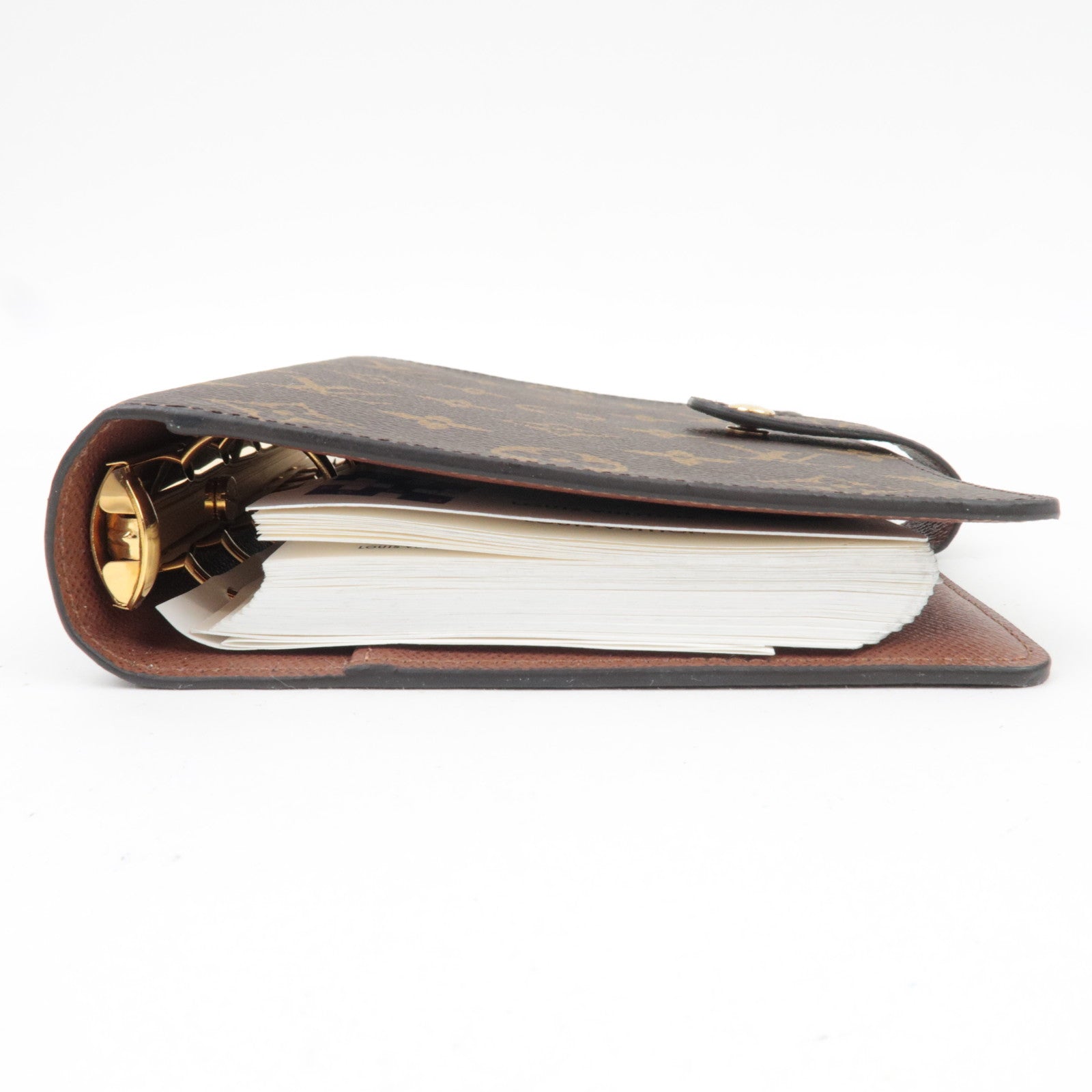 Louis Vuitton Monogram Agenda MM Planner Cover R20105 RA0198 *Some Refills