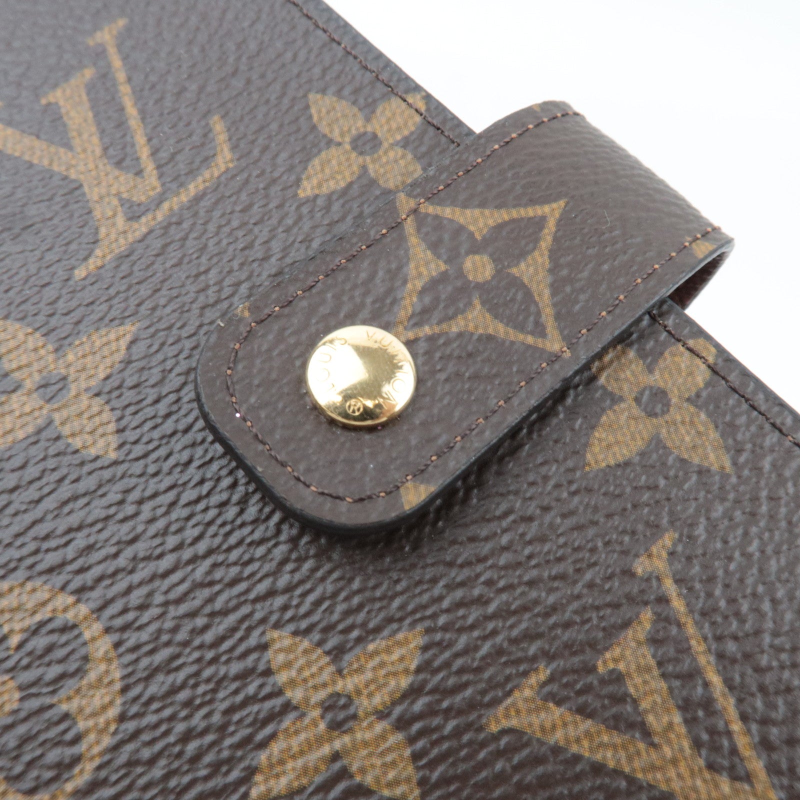 Louis Vuitton Monogram Agenda MM Planner Cover R20105 RA0198 *Some Refills