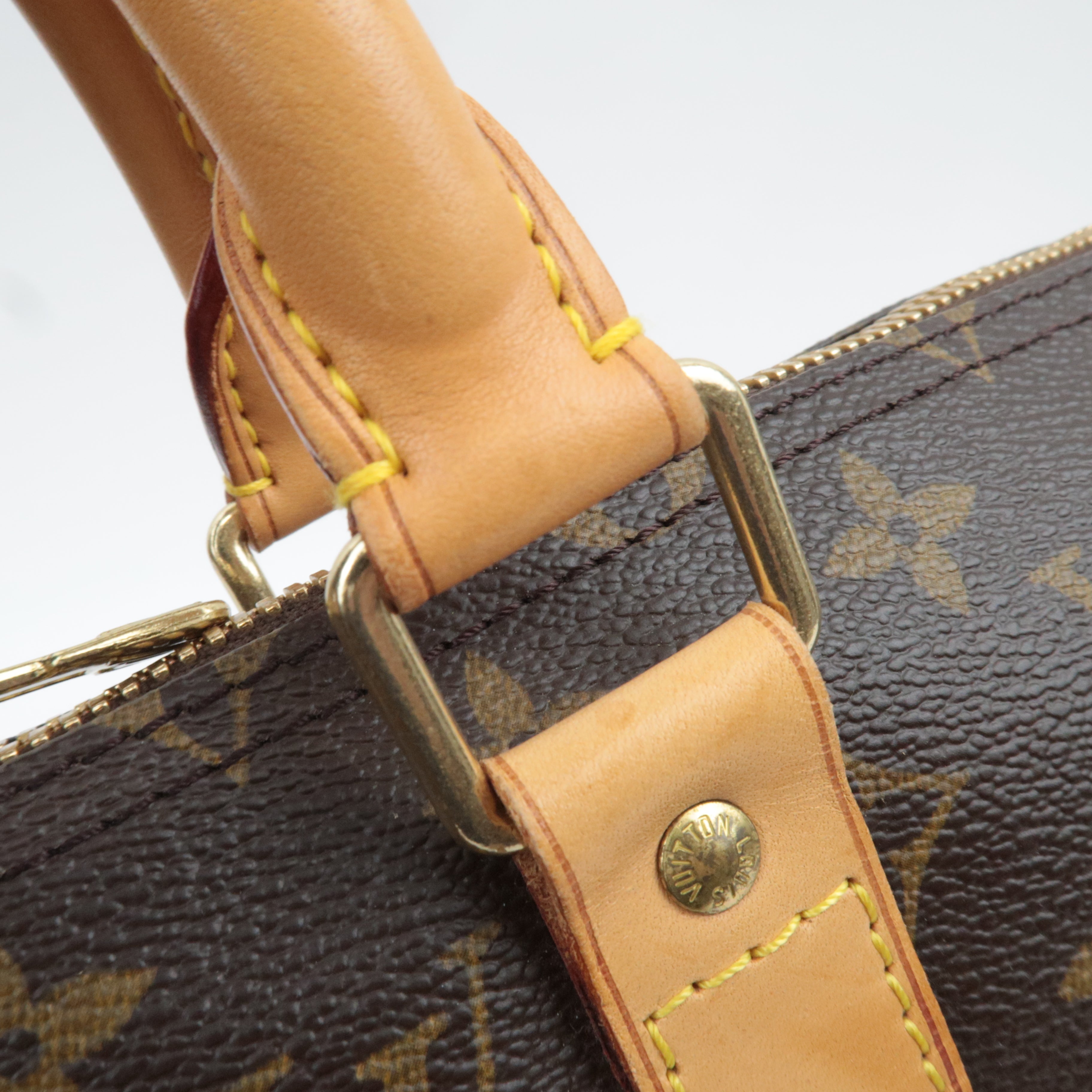 Louis Vuitton Monogram Keepall Bandouliere 50 Travel Bag M41416 MB1024 *Strap, Poignet