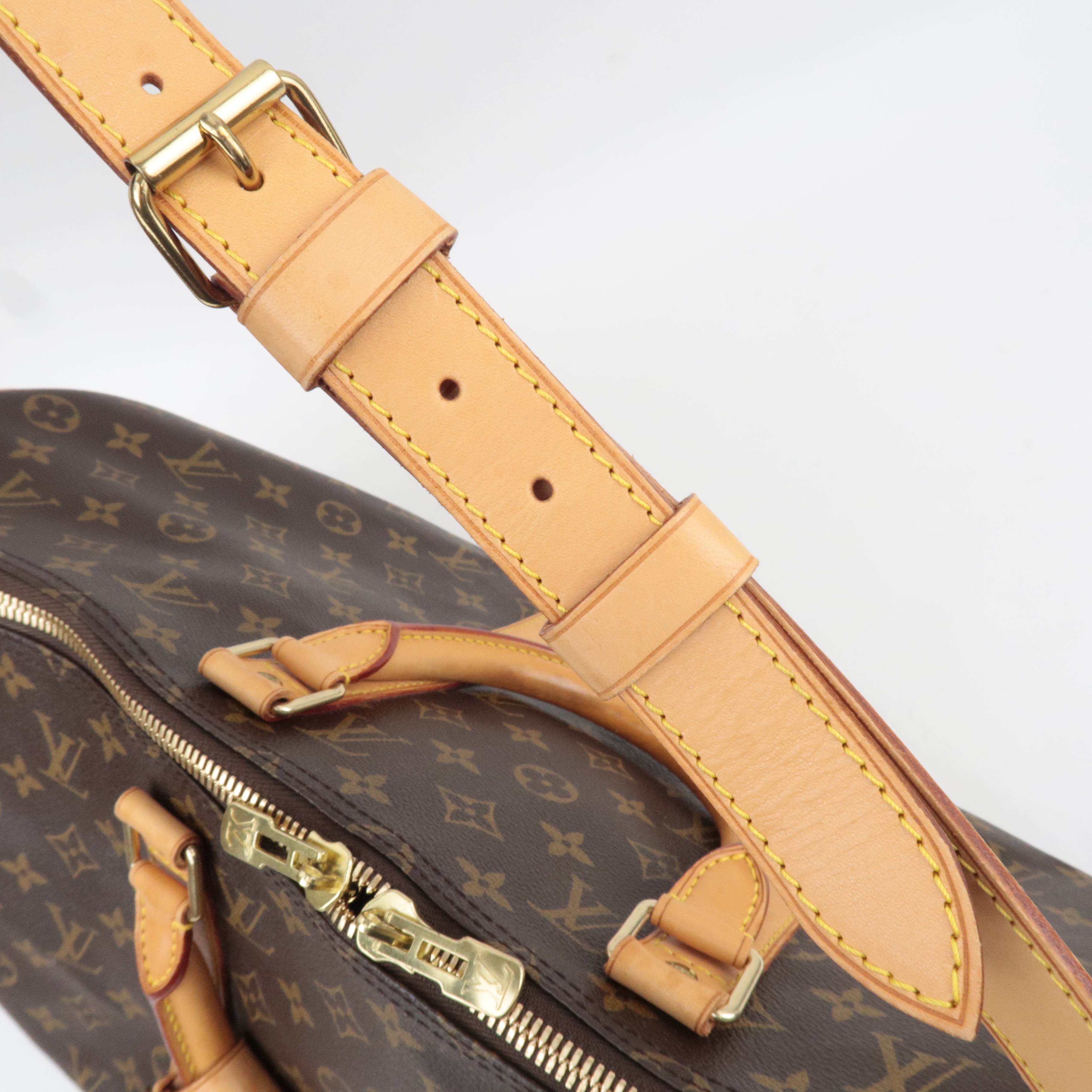 Louis Vuitton Monogram Keepall Bandouliere 50 Travel Bag M41416 MB1024 *Strap, Poignet