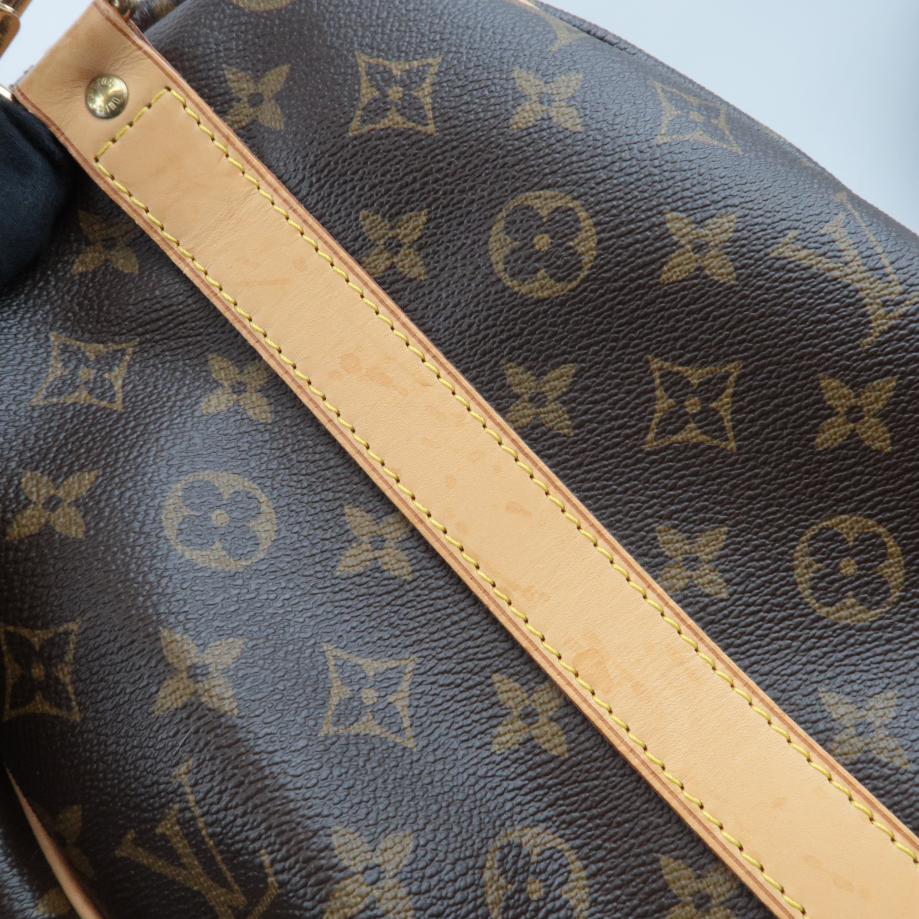 Louis Vuitton Monogram Keepall Bandouliere 50 Travel Bag M41416 MB1024 *Strap, Poignet