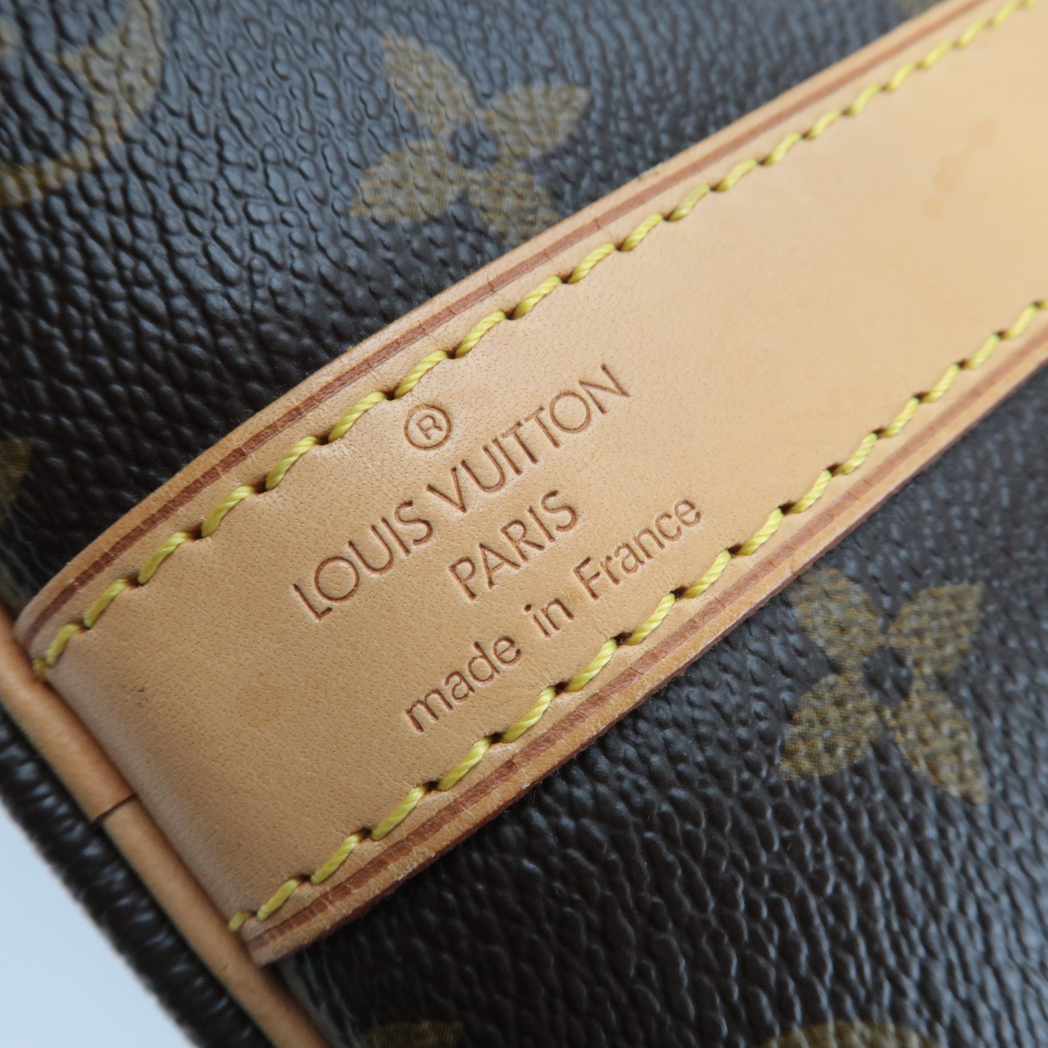 Louis Vuitton Monogram Keepall Bandouliere 50 Travel Bag M41416 MB1024 *Strap, Poignet