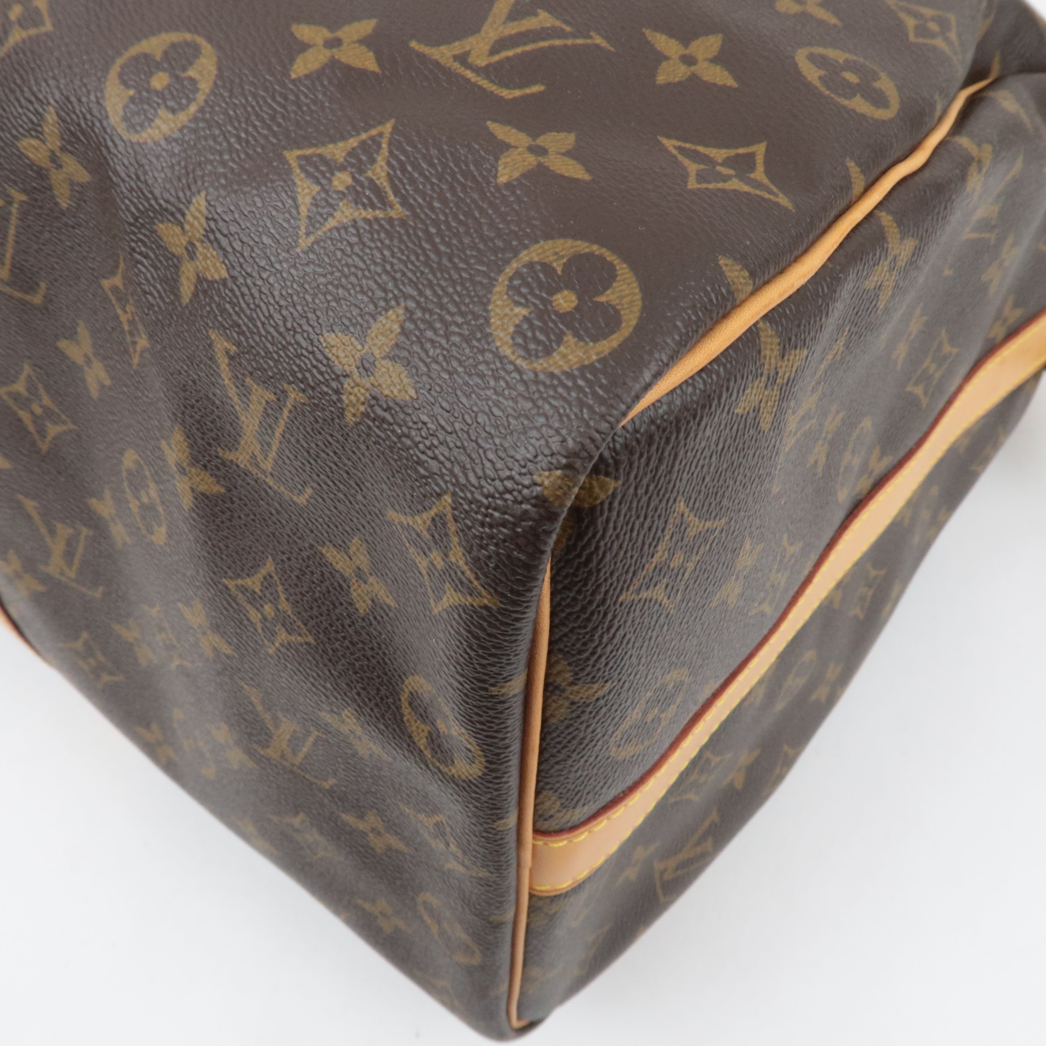 Louis Vuitton Monogram Keepall Bandouliere 50 Travel Bag M41416 MB1024 *Strap, Poignet