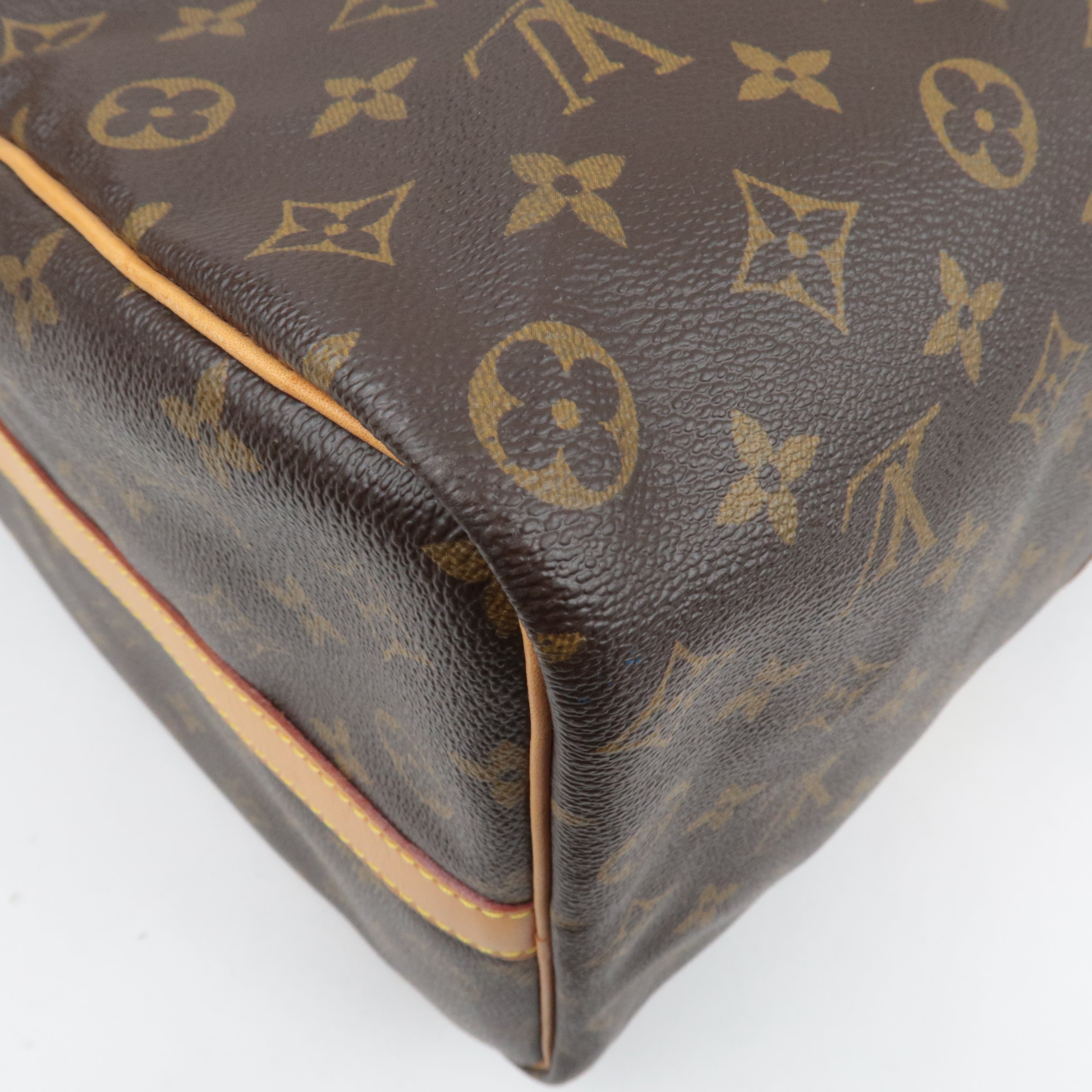 Louis Vuitton Monogram Keepall Bandouliere 50 Travel Bag M41416 MB1024 *Strap, Poignet