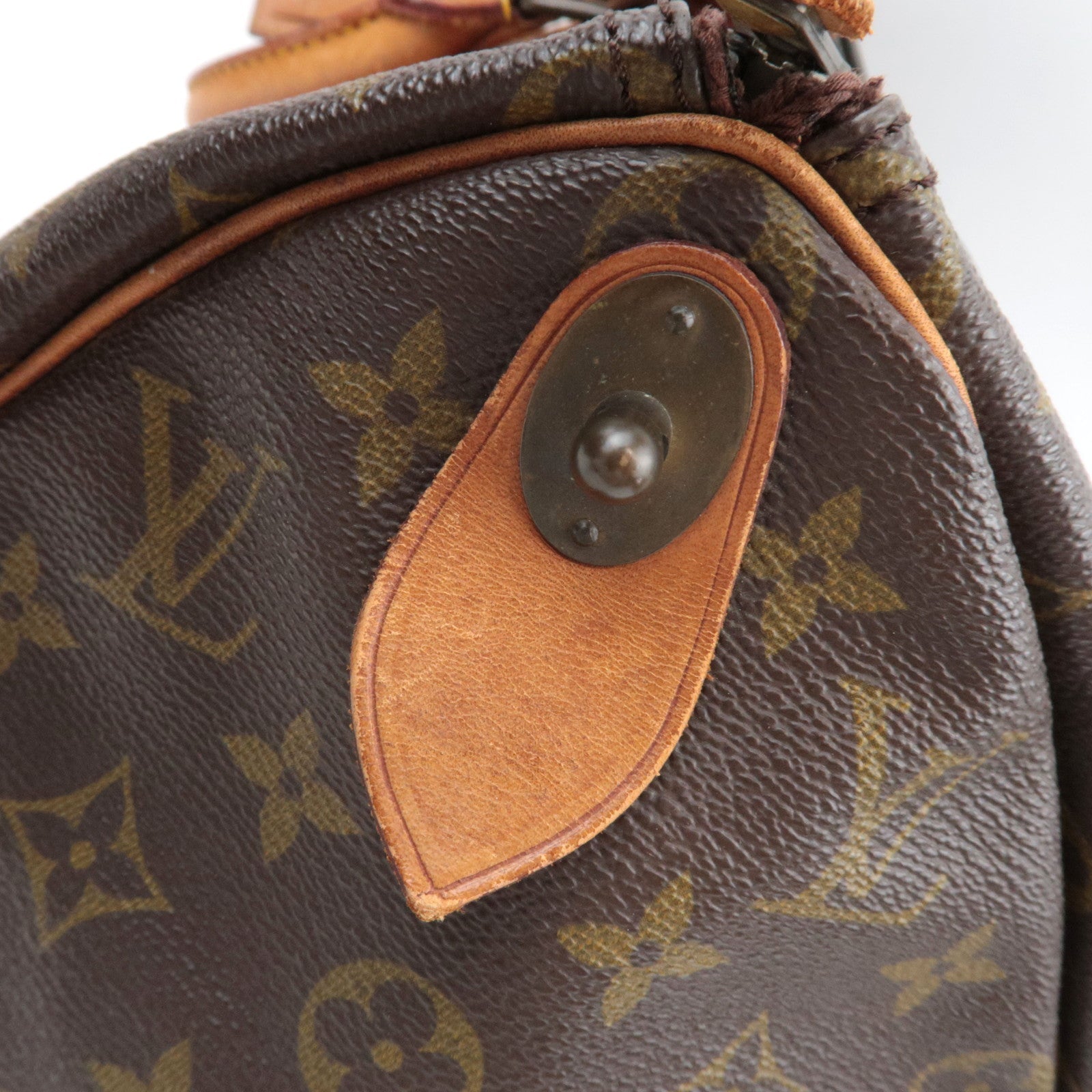 Louis Vuitton Monogram Keepall 45 Old Model Travel Bag M41428 VI873 *Name tag, Poignet, Lock