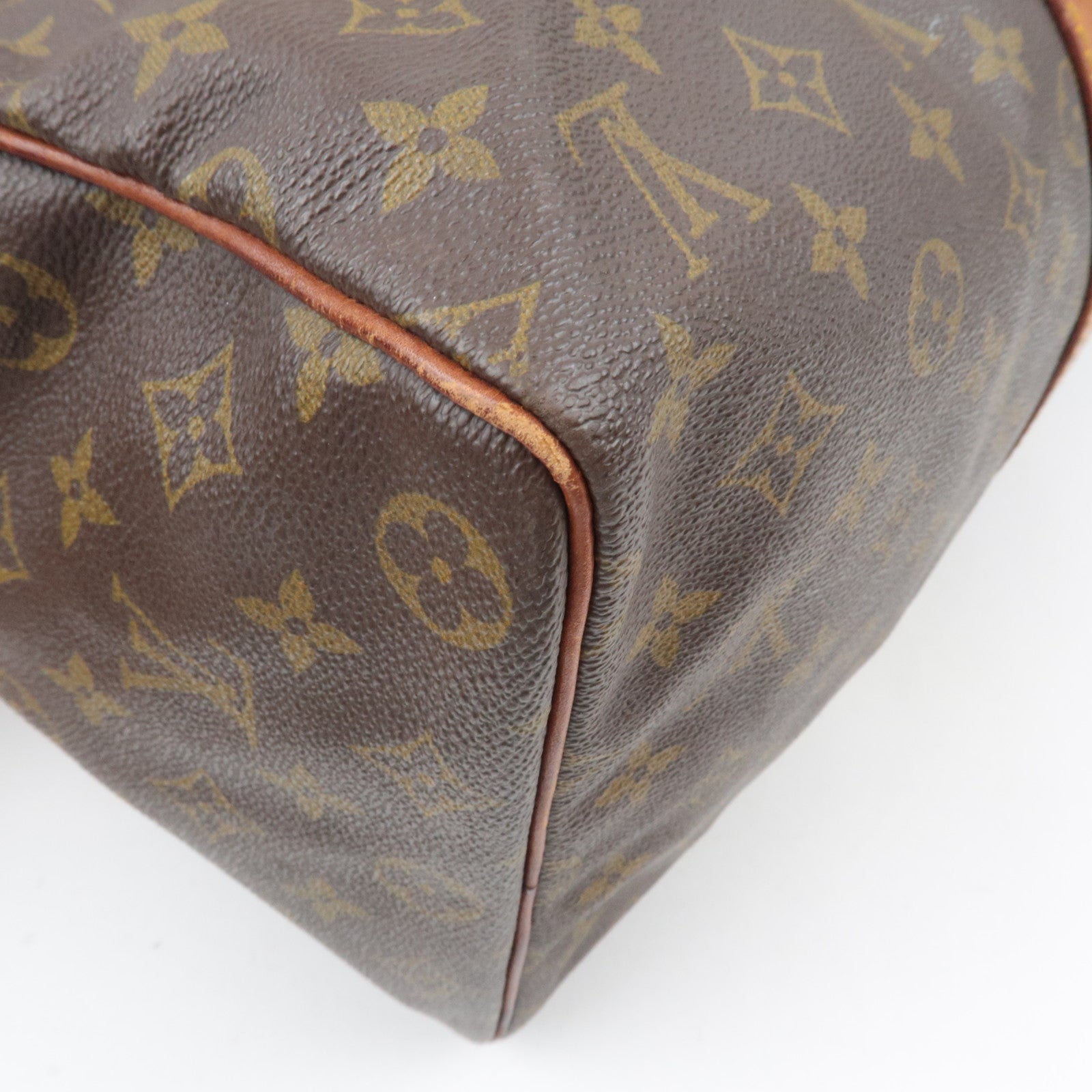 Louis Vuitton Monogram Keepall 45 Old Model Travel Bag M41428 VI873 *Name tag, Poignet, Lock