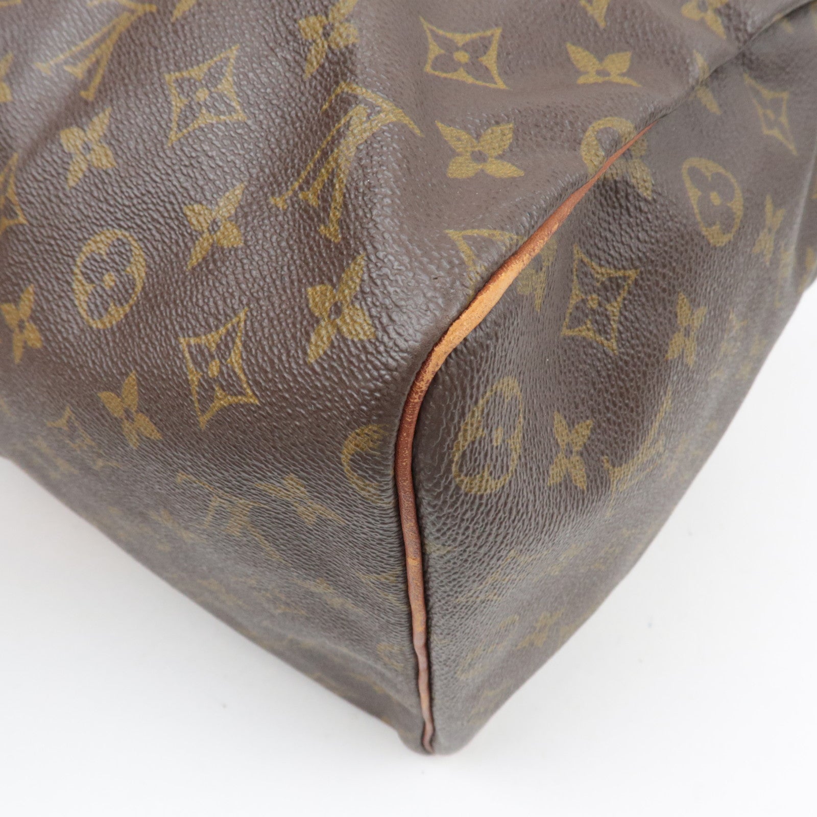 Louis Vuitton Monogram Keepall 45 Old Model Travel Bag M41428 VI873 *Name tag, Poignet, Lock