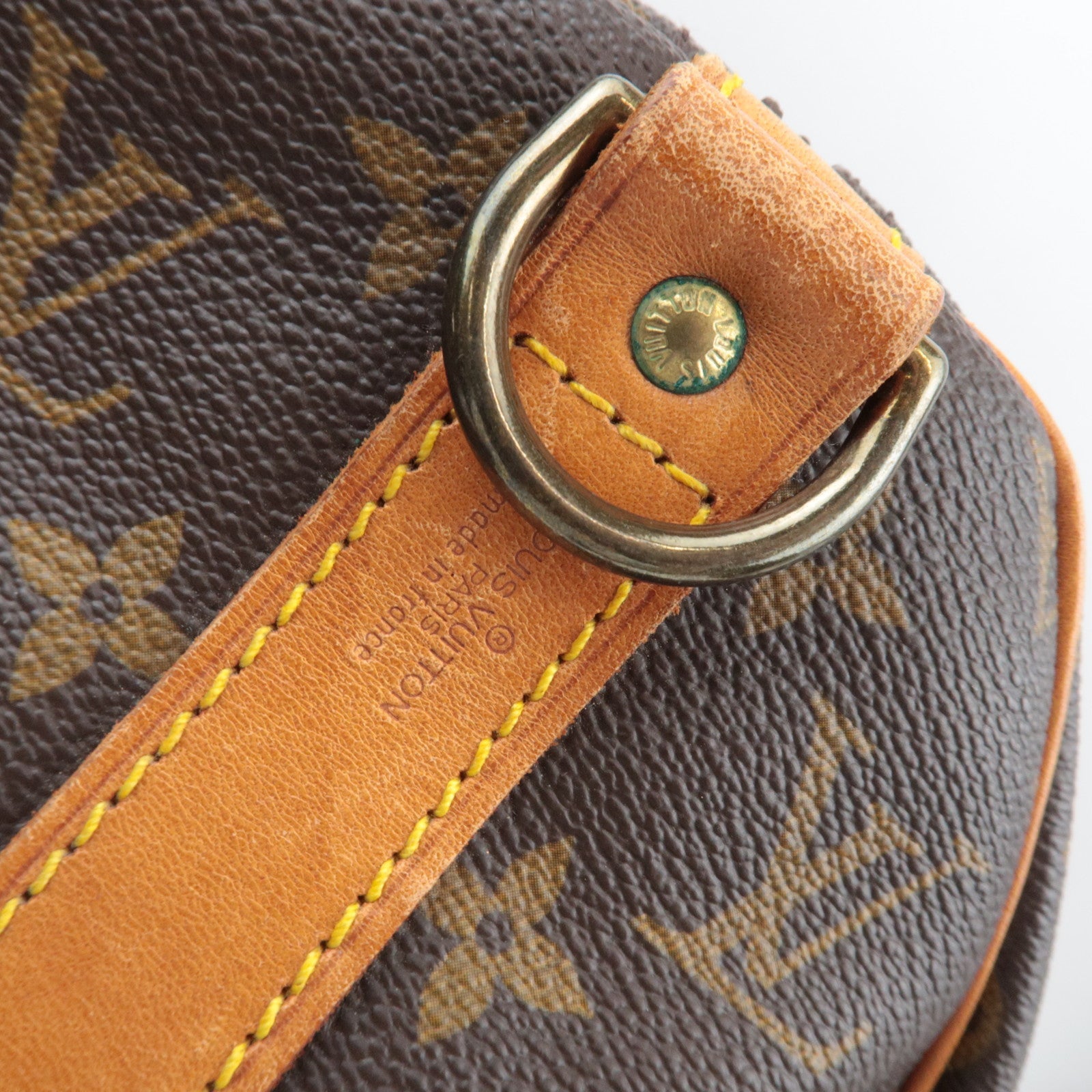 Louis Vuitton Monogram Keepall Bandouliere 45 Travel Bag M41418 VI874 *Strap, Poignet