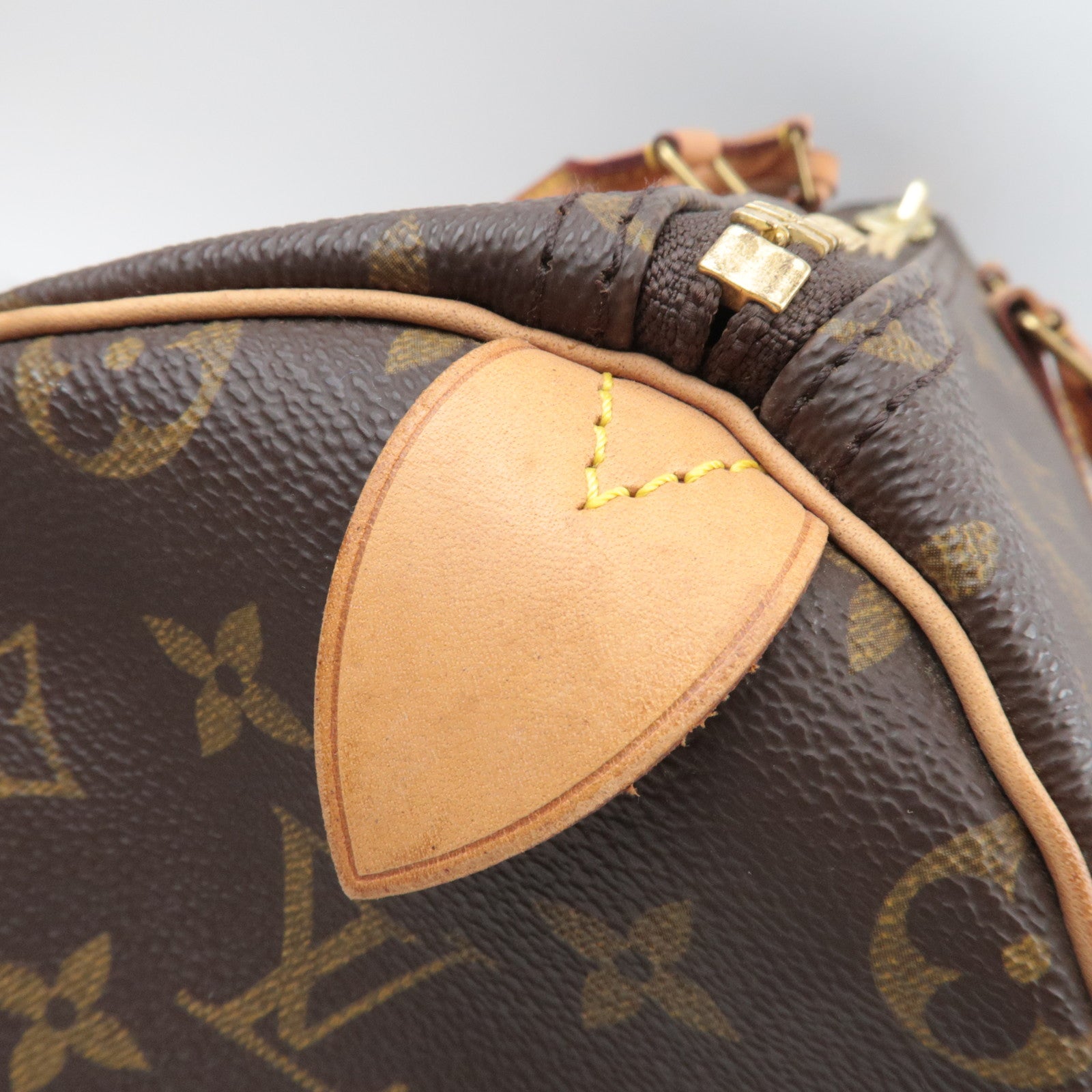 Louis Vuitton Monogram Keepall 50 Travel Bag M41426 FL0081 *Name Tag, Poignet