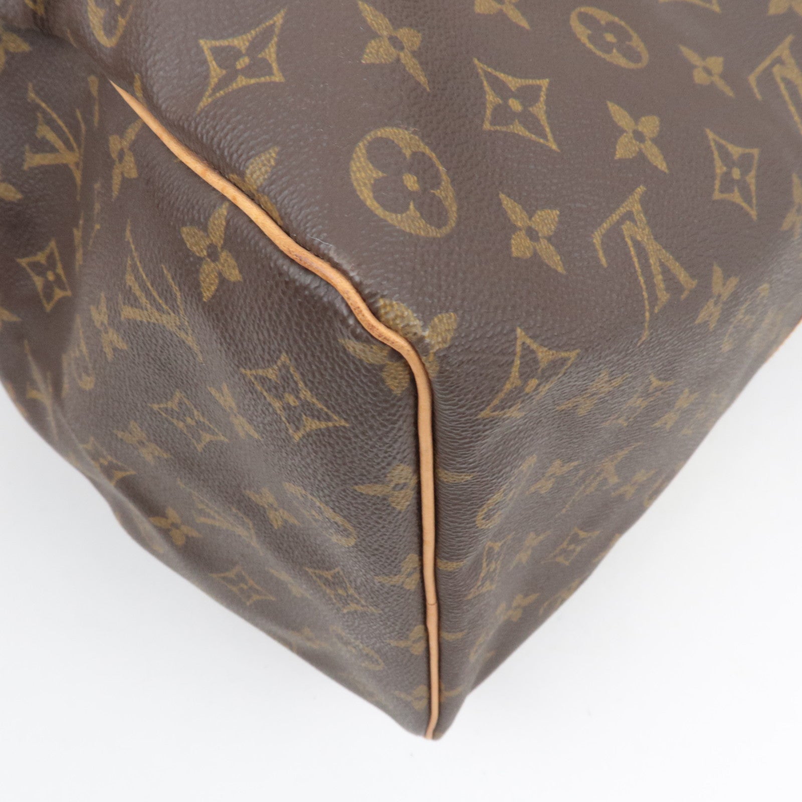 Louis Vuitton Monogram Keepall 50 Travel Bag M41426 FL0081 *Name Tag, Poignet