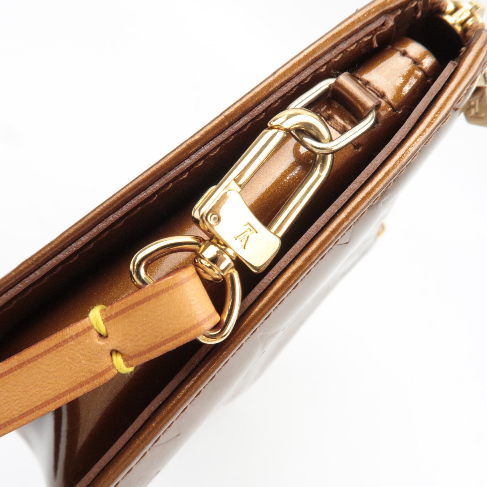 Louis Vuitton Monogram Vernis Lexington Handbag Bronze M91133 VI1011