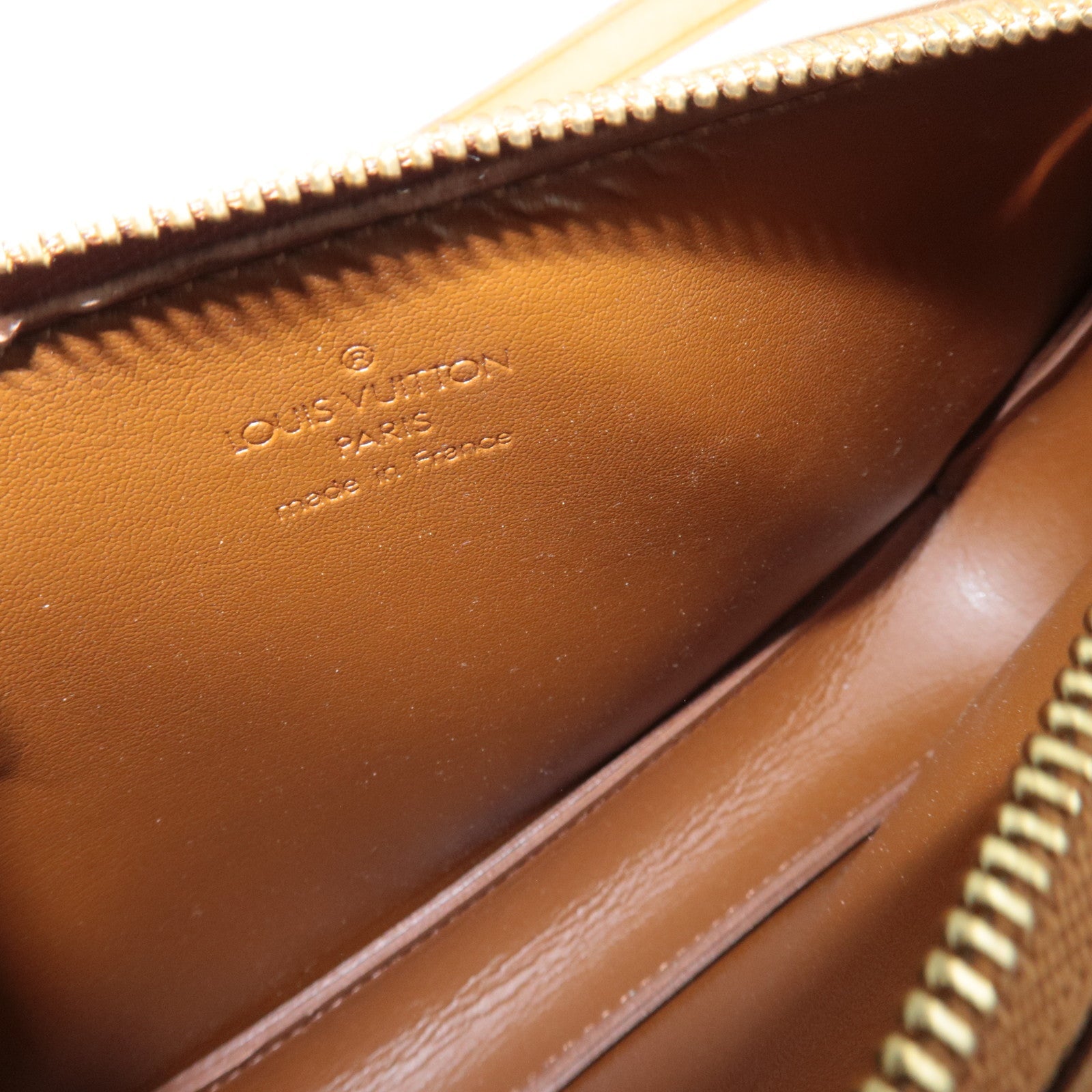 Louis Vuitton Monogram Vernis Lexington Handbag Bronze M91133 VI1011