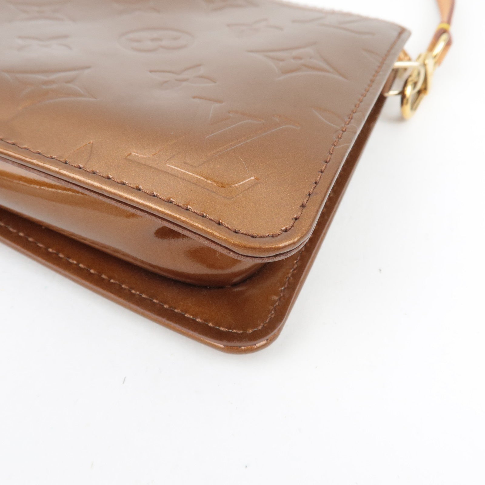 Louis Vuitton Monogram Vernis Lexington Handbag Bronze M91133 VI1011