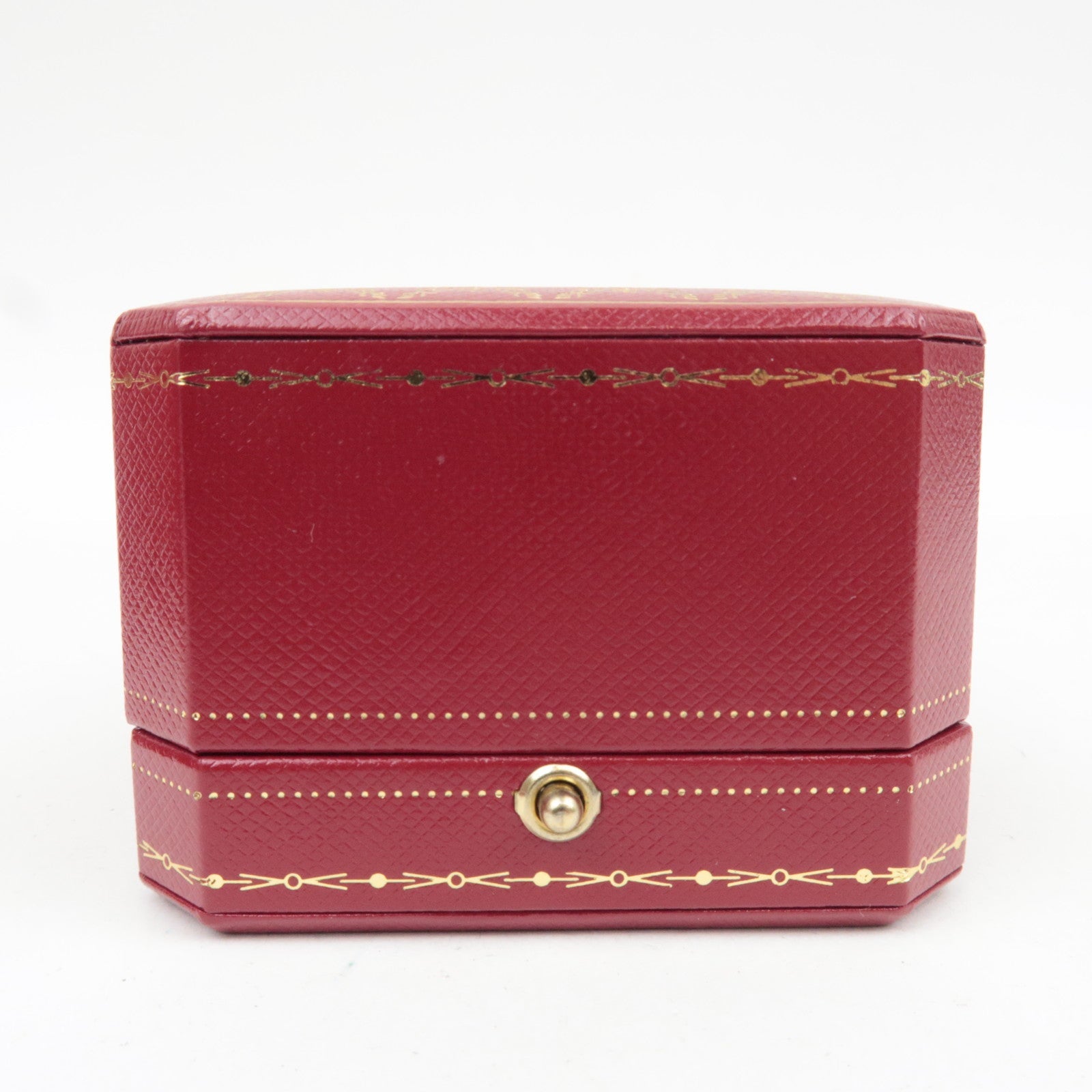 Cartier Set of 2 Jewelry Box for Rings Red Black