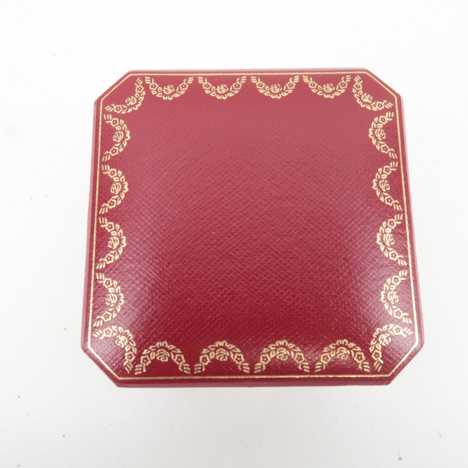 Cartier Set of 2 Jewelry Box for Rings Red Black