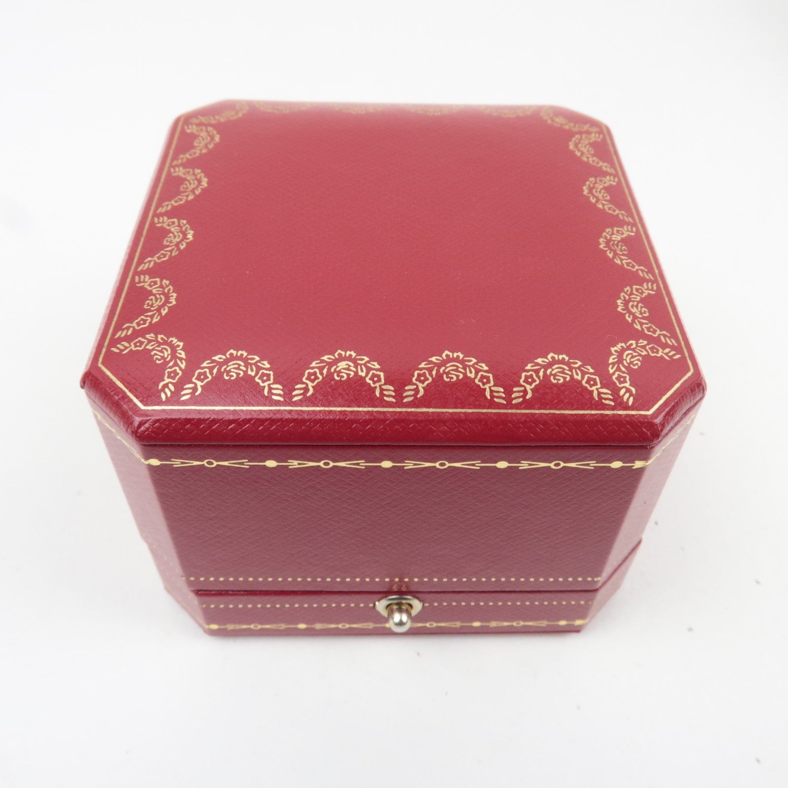 Cartier Set of 2 Jewelry Box for Rings Red Black