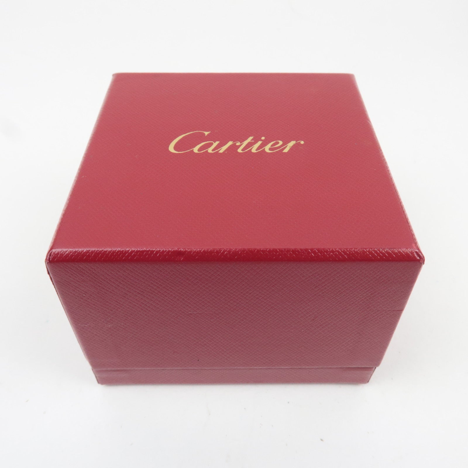 Cartier Set of 2 Jewelry Box for Rings Red Black