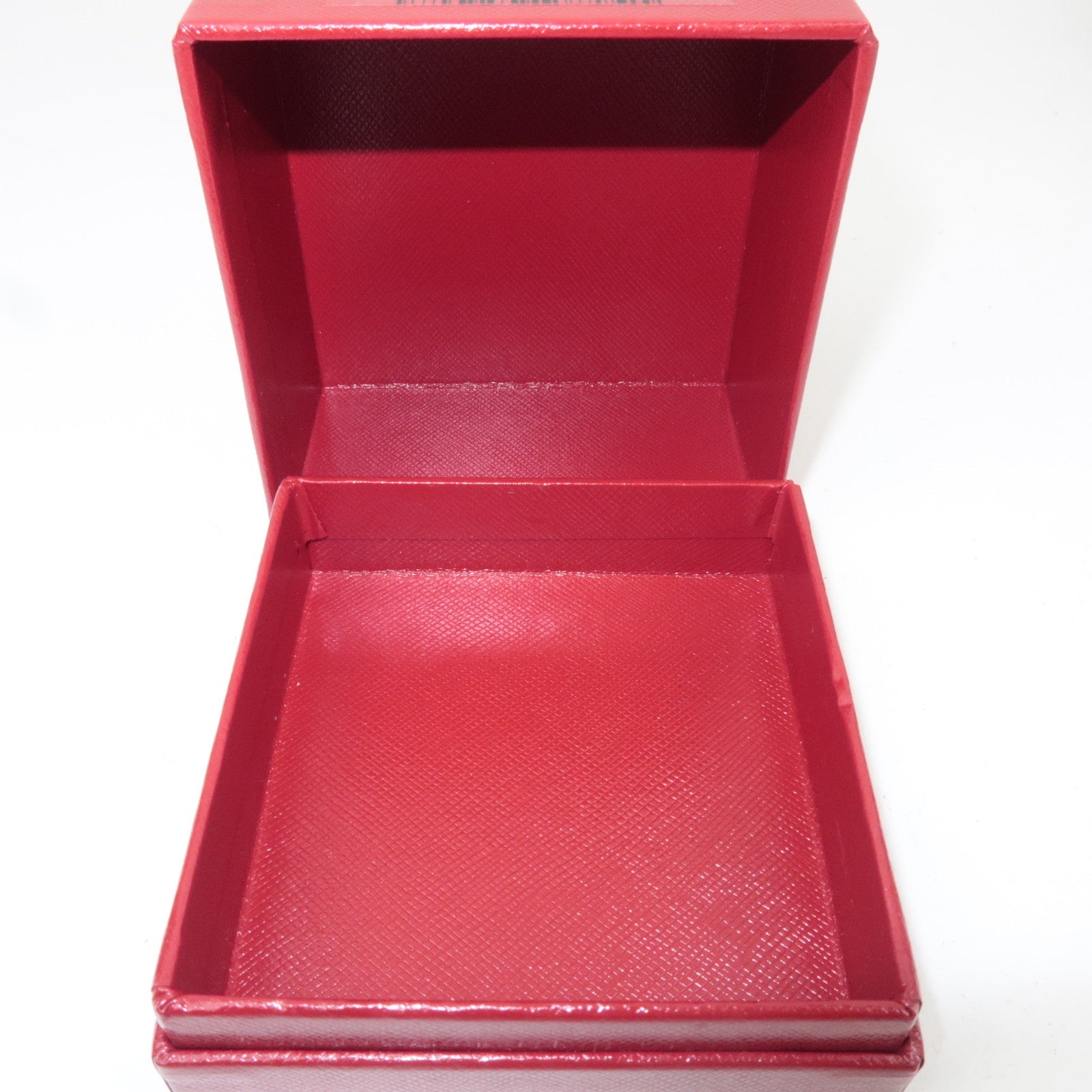 Cartier Set of 2 Jewelry Box for Rings Red Black
