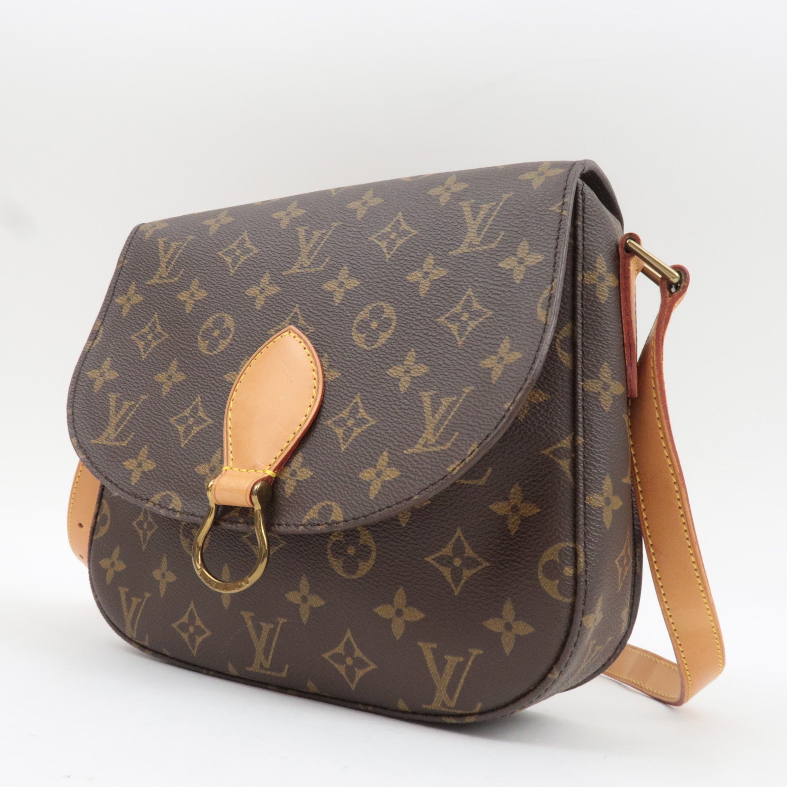Louis Vuitton Monogram Saint Cloud GM Shoulder Bag M51242 TH0990