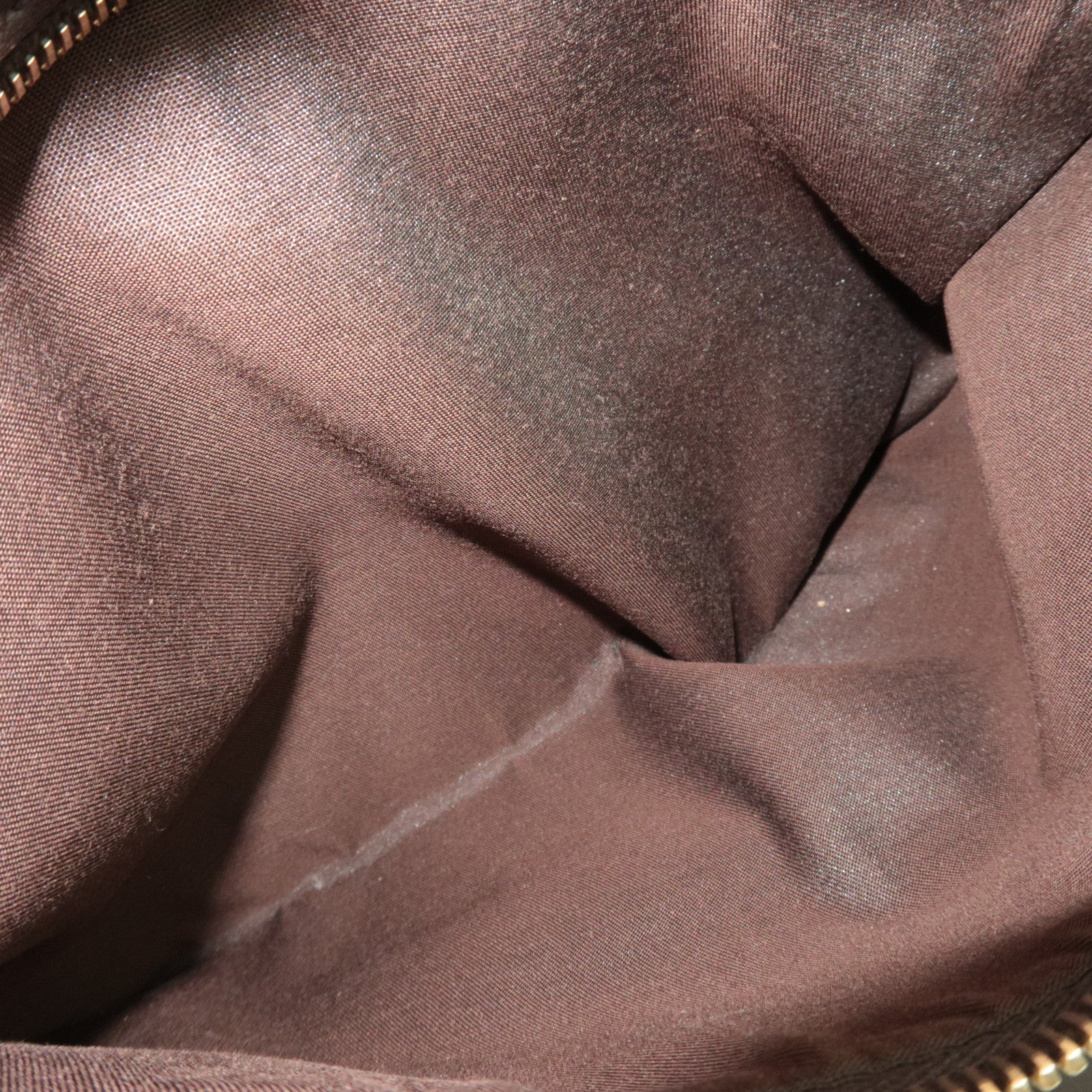 GUCCI GG Canvas Leather Shoulder Bag Beige Brown 388930