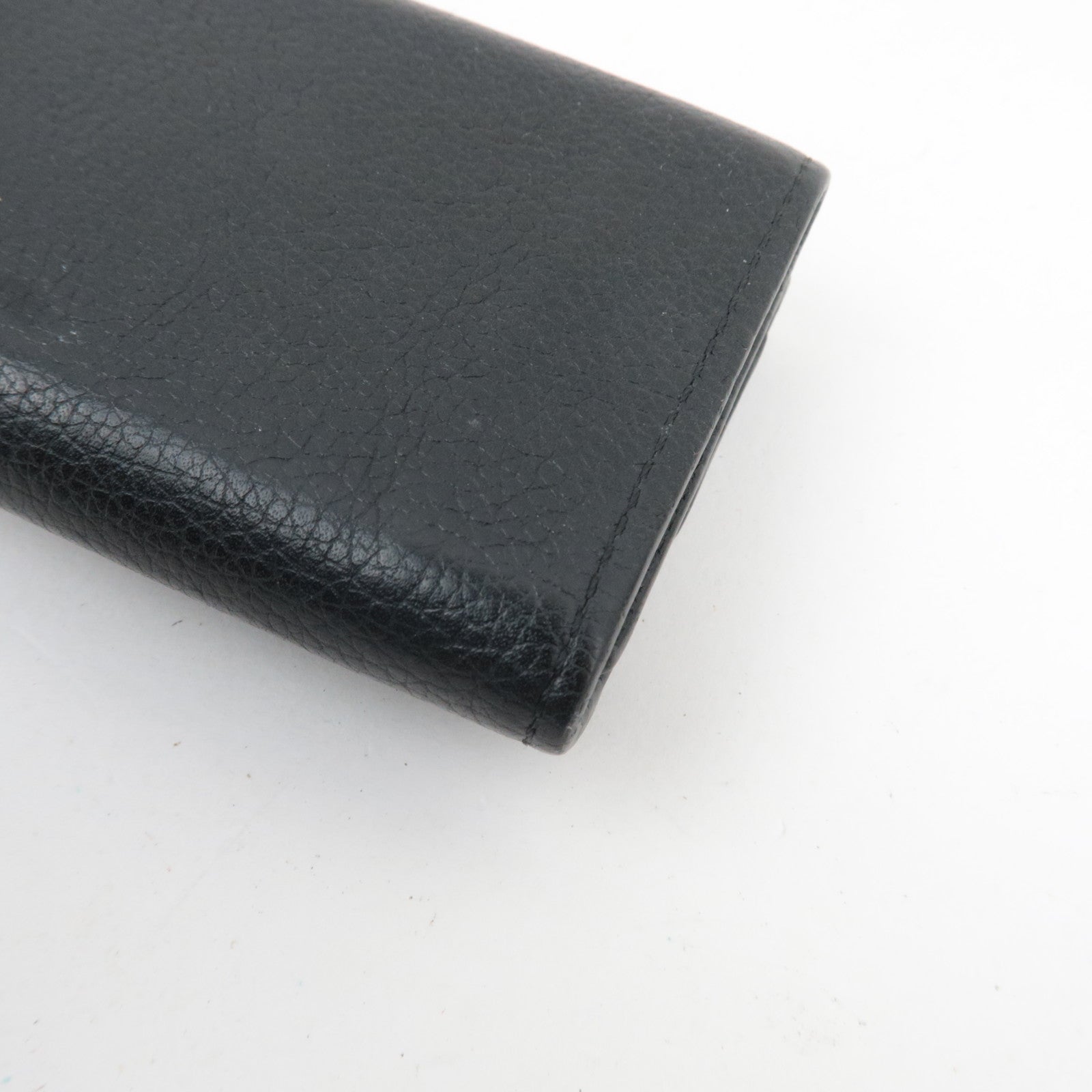 Louis Vuitton Portefeuille Lock Mini Mini Wallet Leather Noir M63921 UB1119